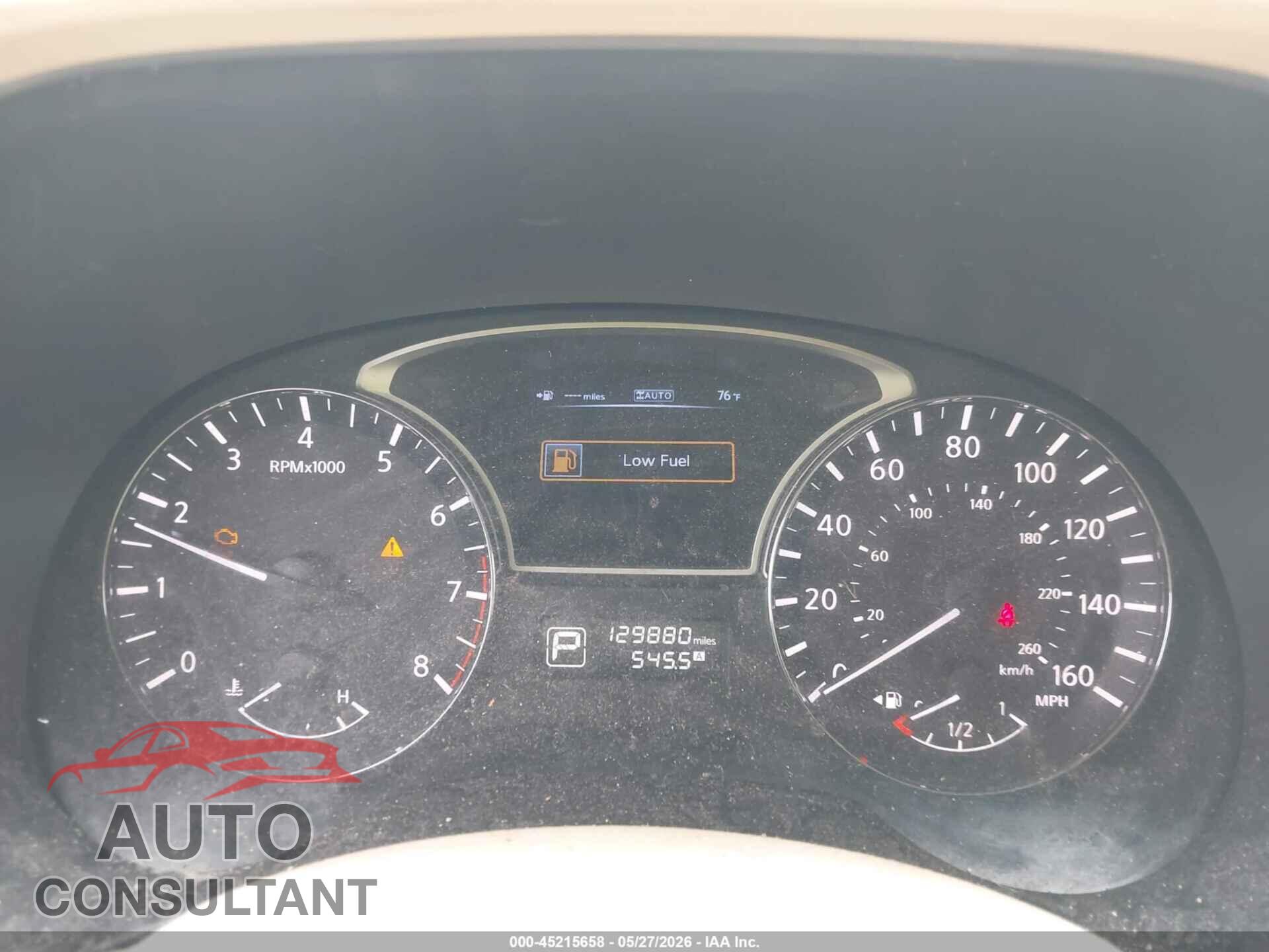 NISSAN PATHFINDER 2013 - 5N1AR2MM2DC603079