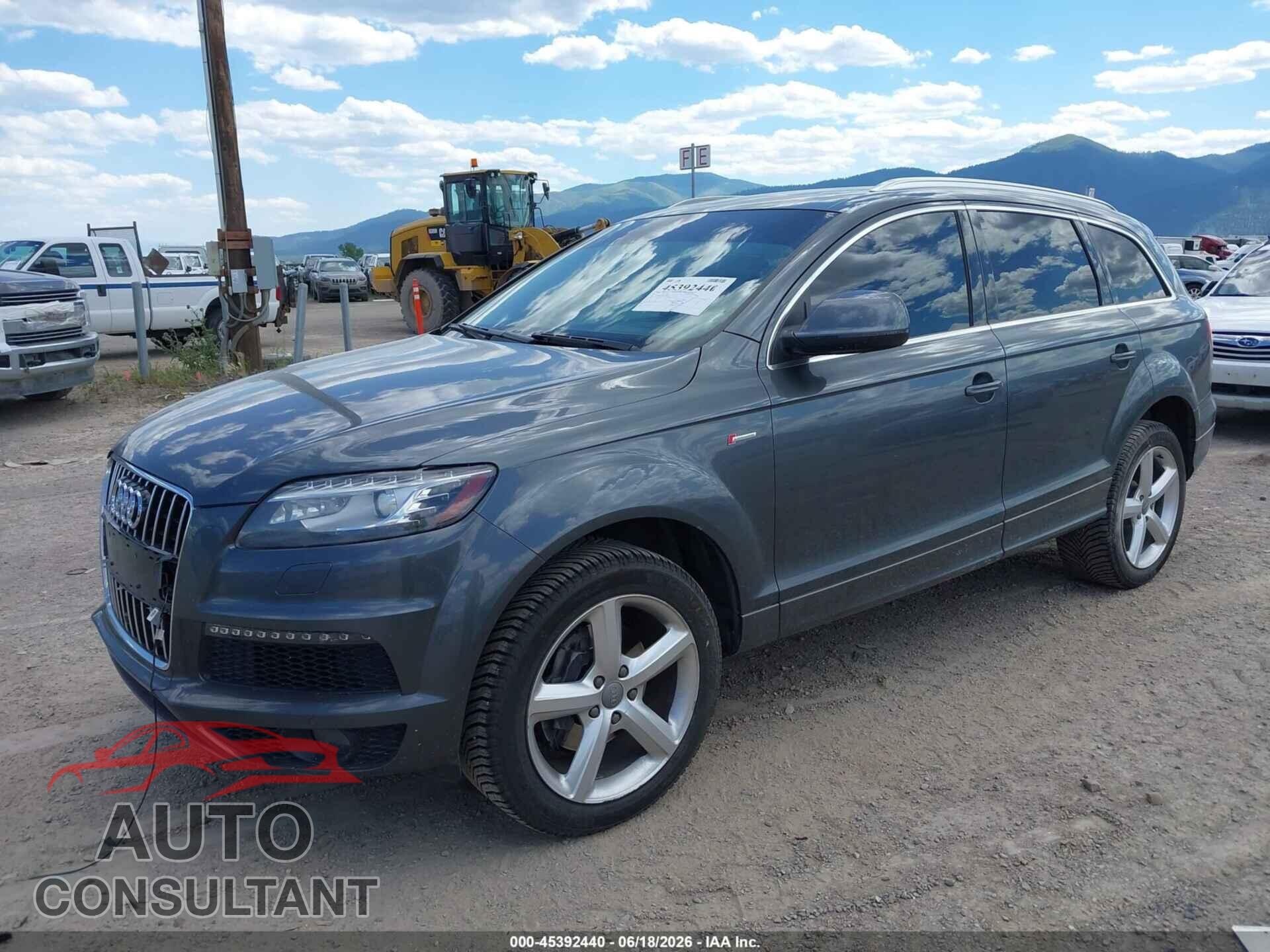 AUDI Q7 2013 - WA1DGAFEXDD006158