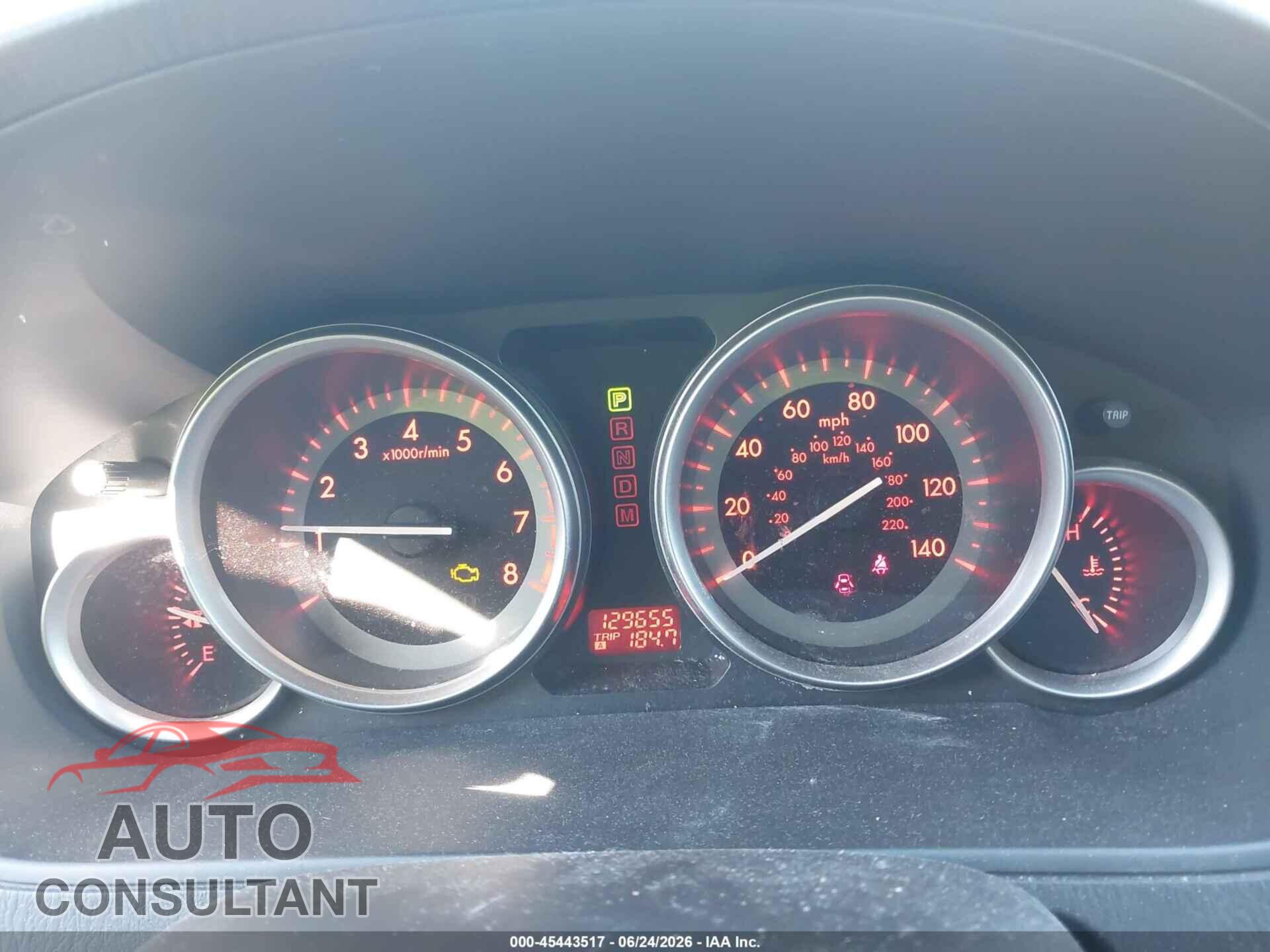 MAZDA CX-9 2011 - JM3TB3CV8B0310875