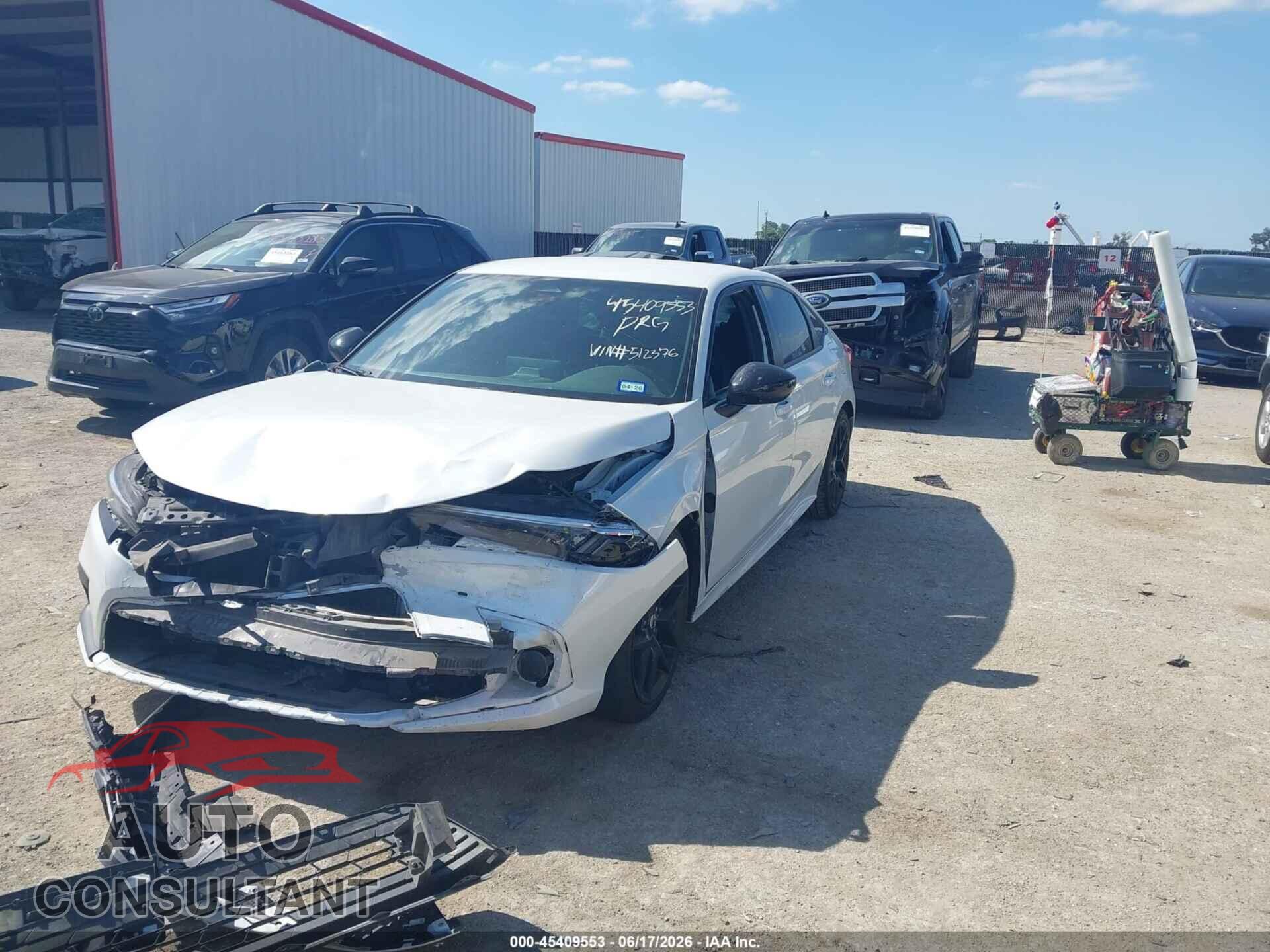 HONDA CIVIC 2023 - 2HGFE2F54PH512376