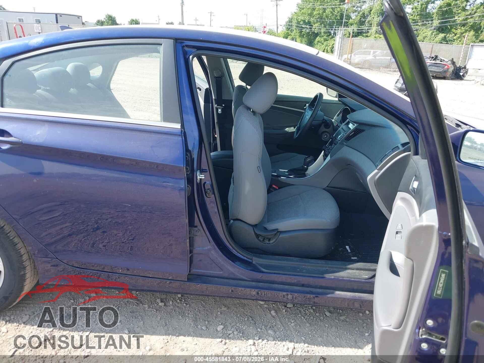 HYUNDAI SONATA 2013 - 5NPEB4AC3DH727593