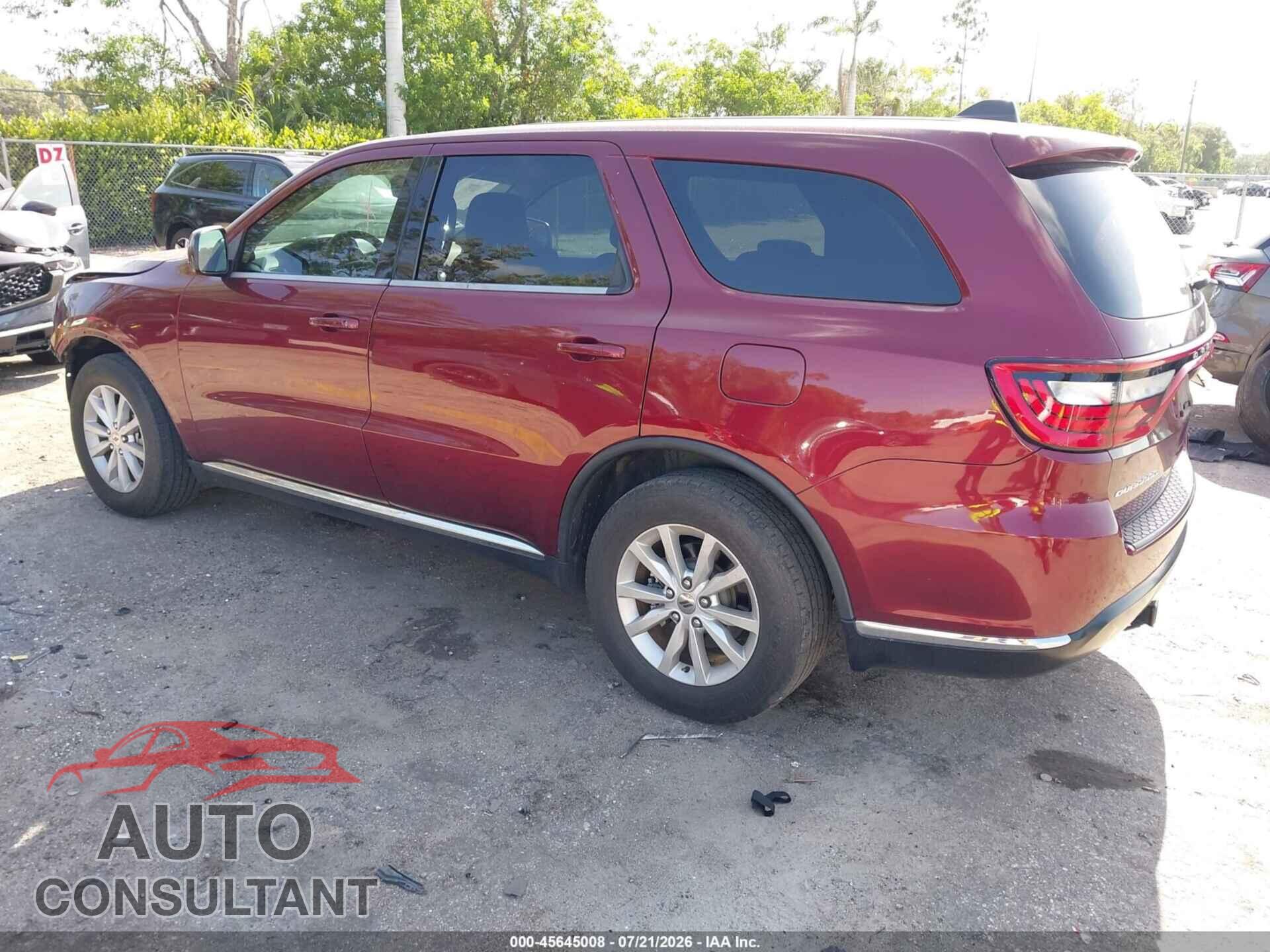 DODGE DURANGO 2019 - 1C4RDHAG5KC806326