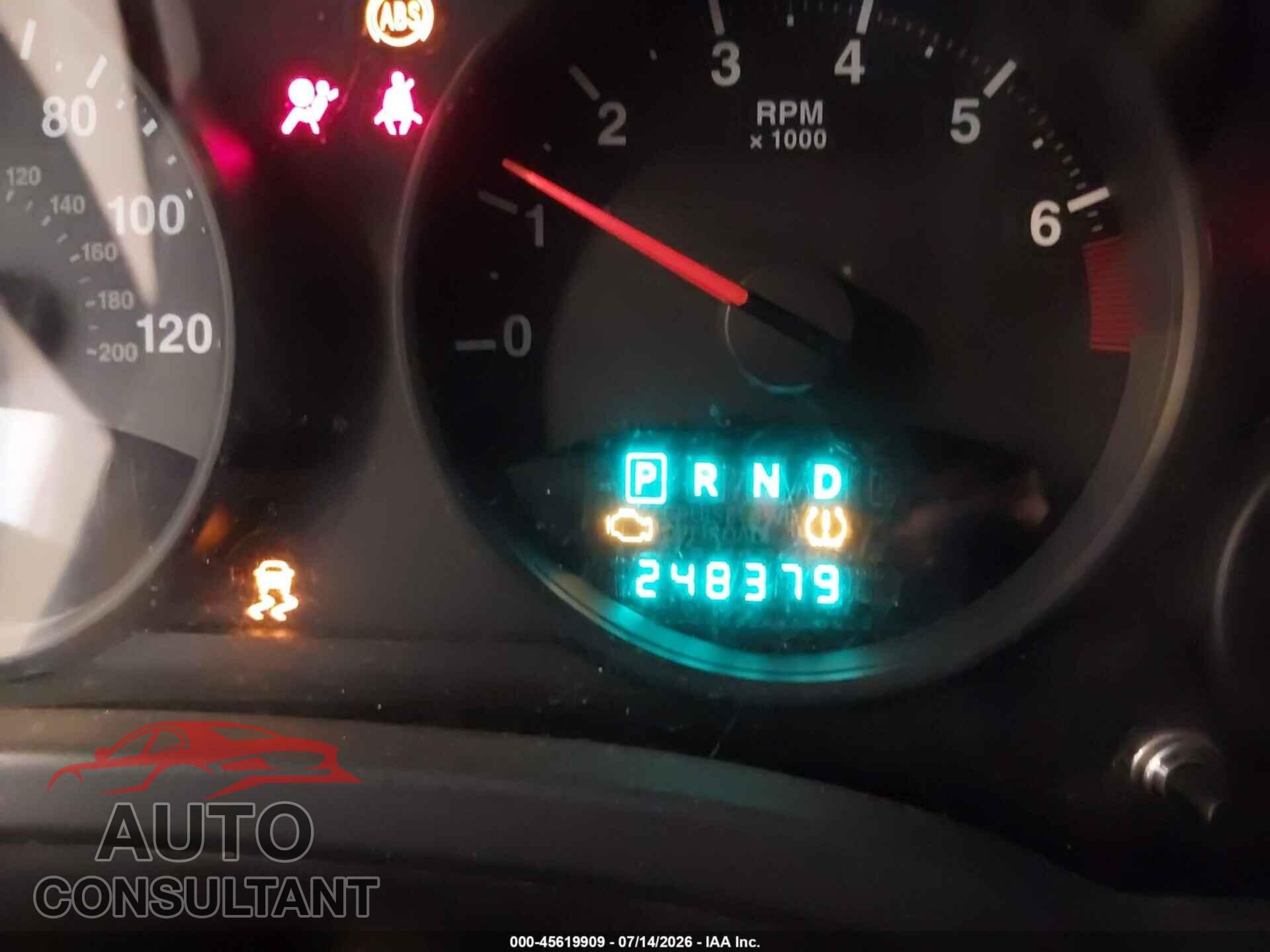 JEEP COMPASS 2010 - 1J4NF4FB3AD601539