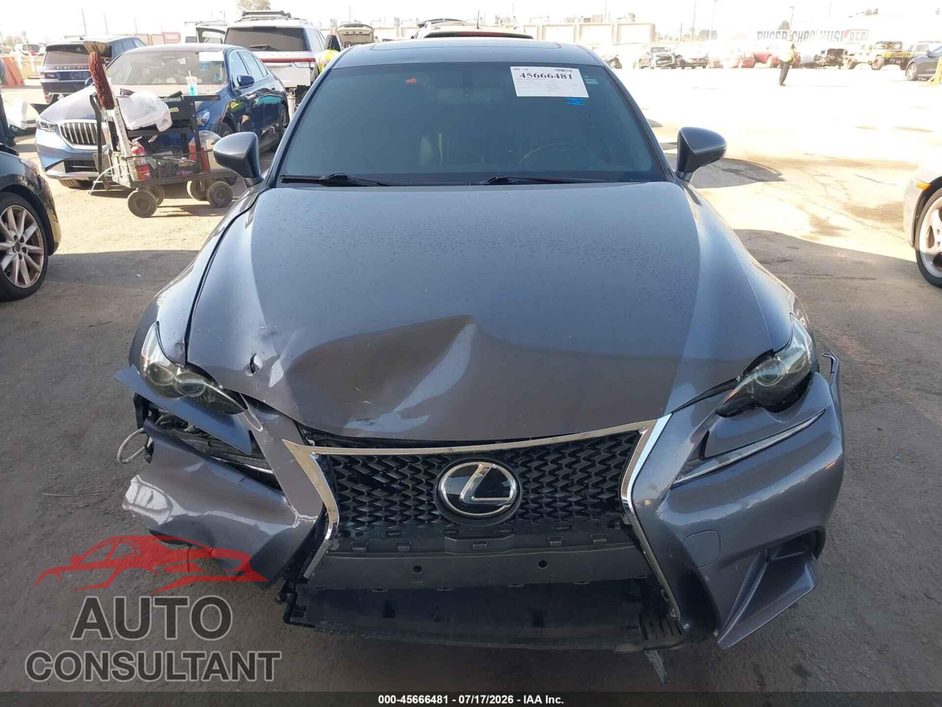 LEXUS IS 200T 2016 - JTHBA1D20G5029629