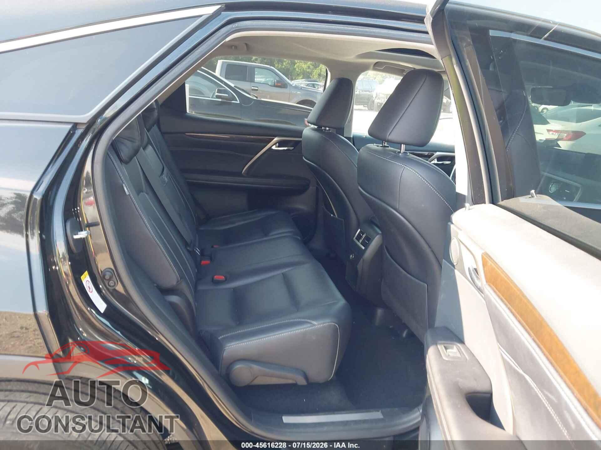 LEXUS RX 350 2019 - 2T2BZMCA7KC200128
