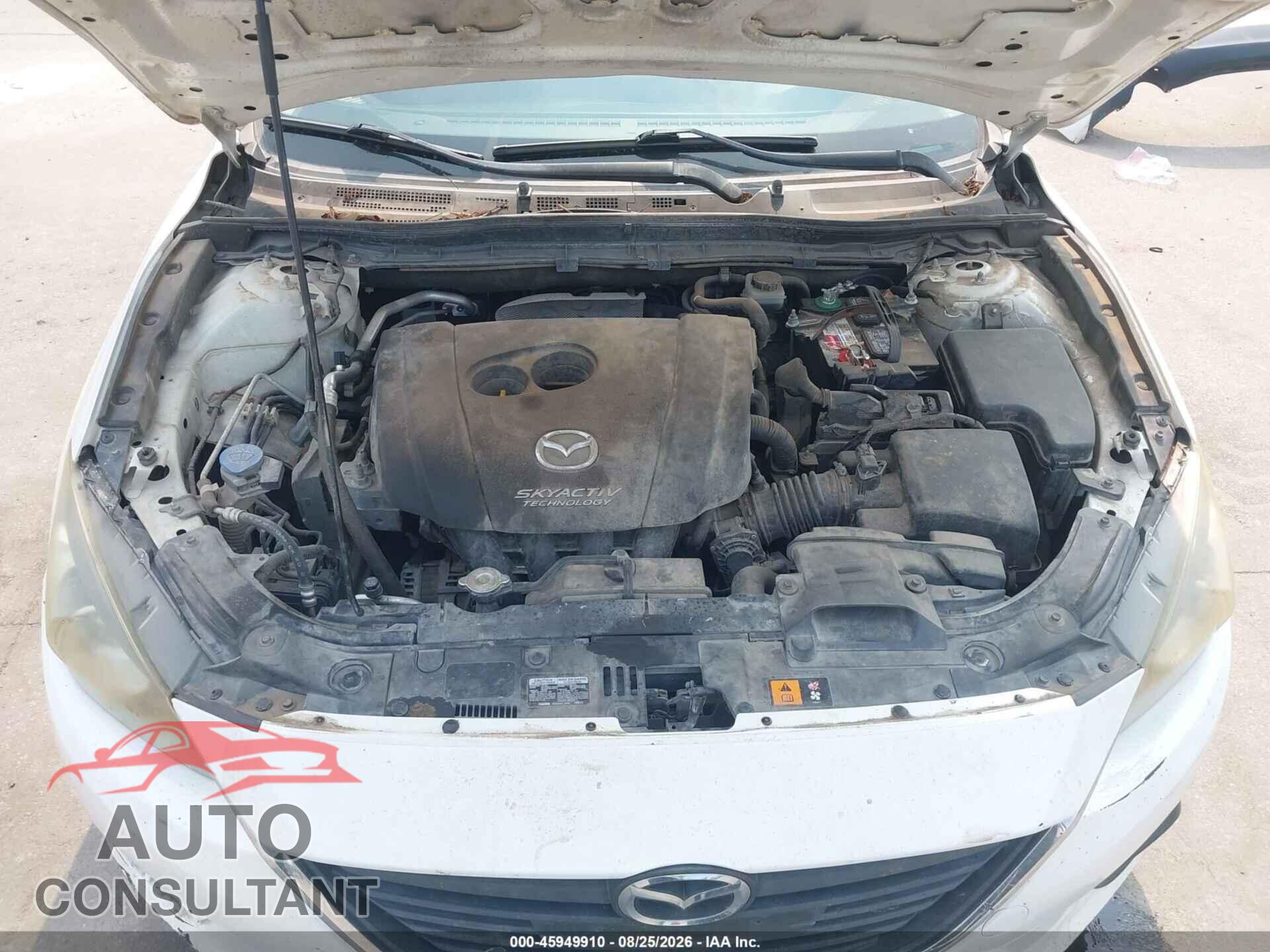 MAZDA MAZDA3 2014 - JM1BM1L77E1167520