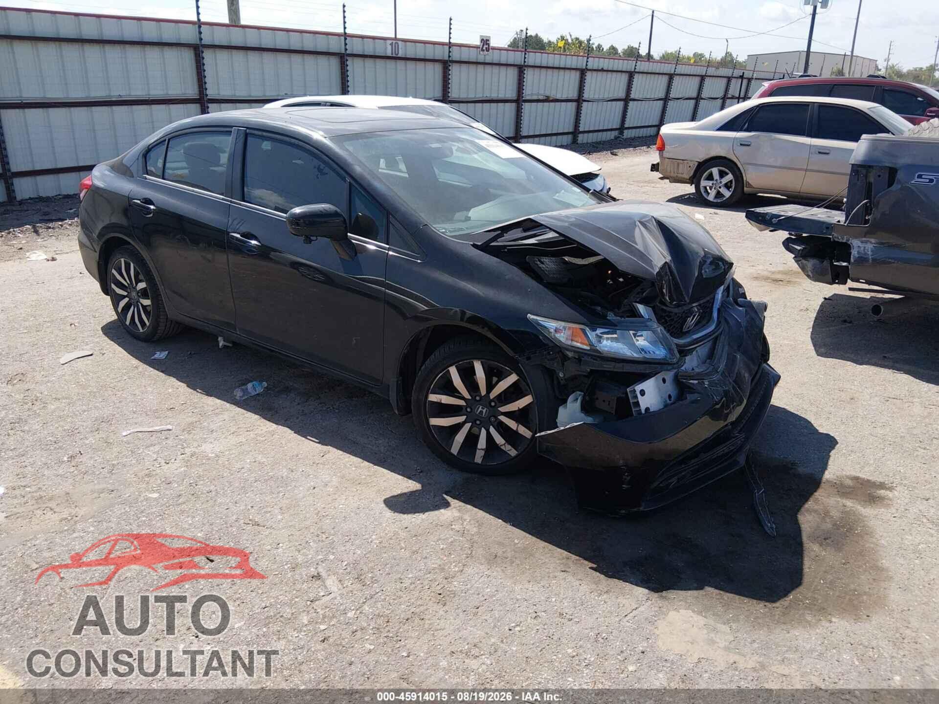HONDA CIVIC 2014 - 2HGFB2F91EH508147