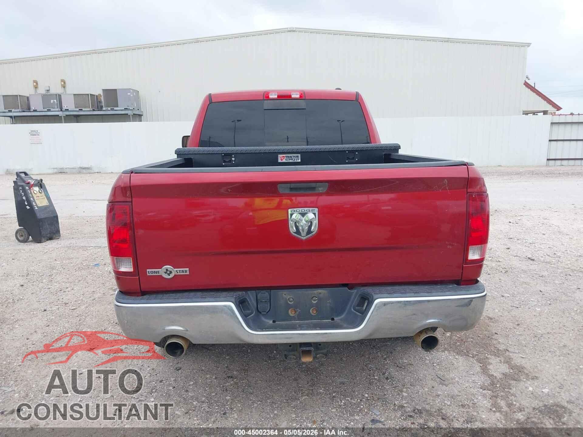 DODGE RAM 1500 2010 - 1D7RB1GT3AS209722
