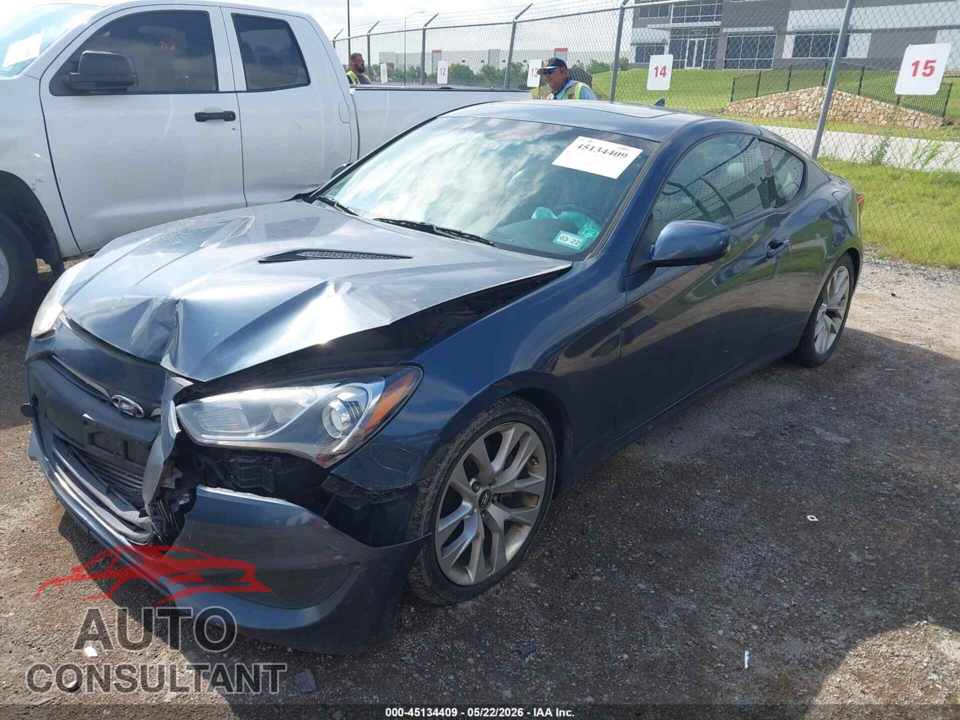 HYUNDAI GENESIS 2013 - KMHHT6KD9DU083385