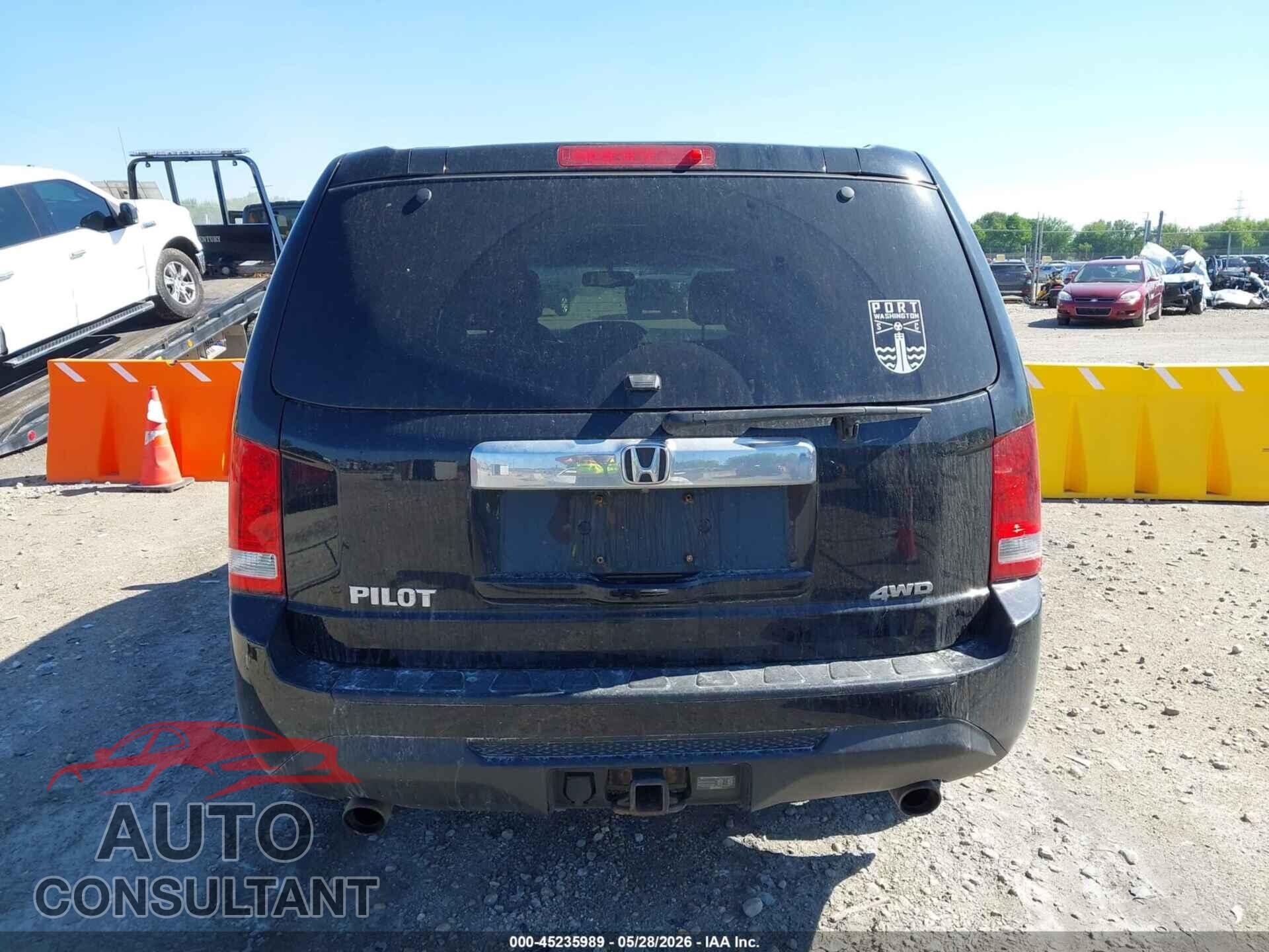 HONDA PILOT 2012 - 5FNYF4H78CB082138