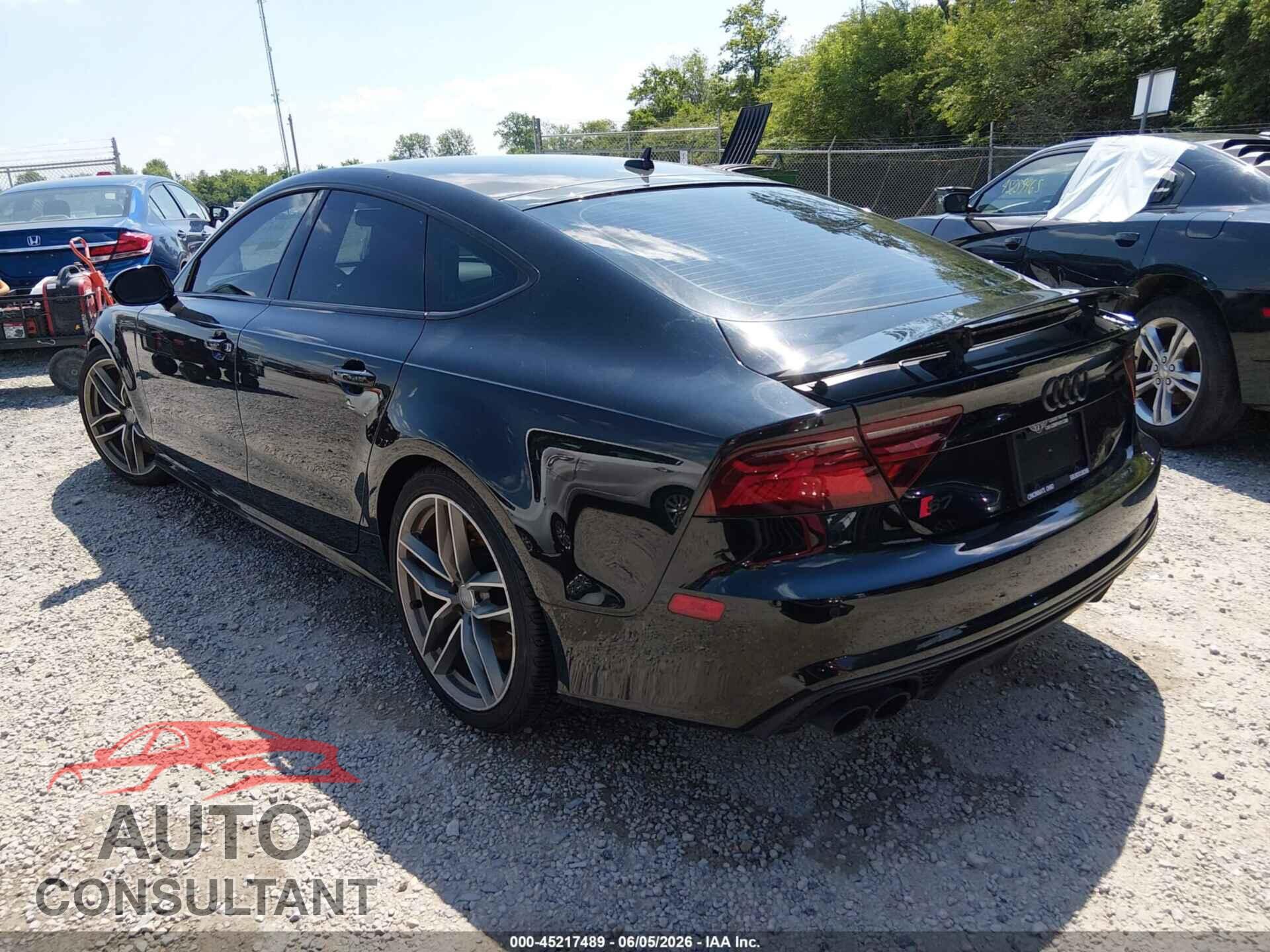 AUDI S7 2017 - WAUWFAFCXHN040792