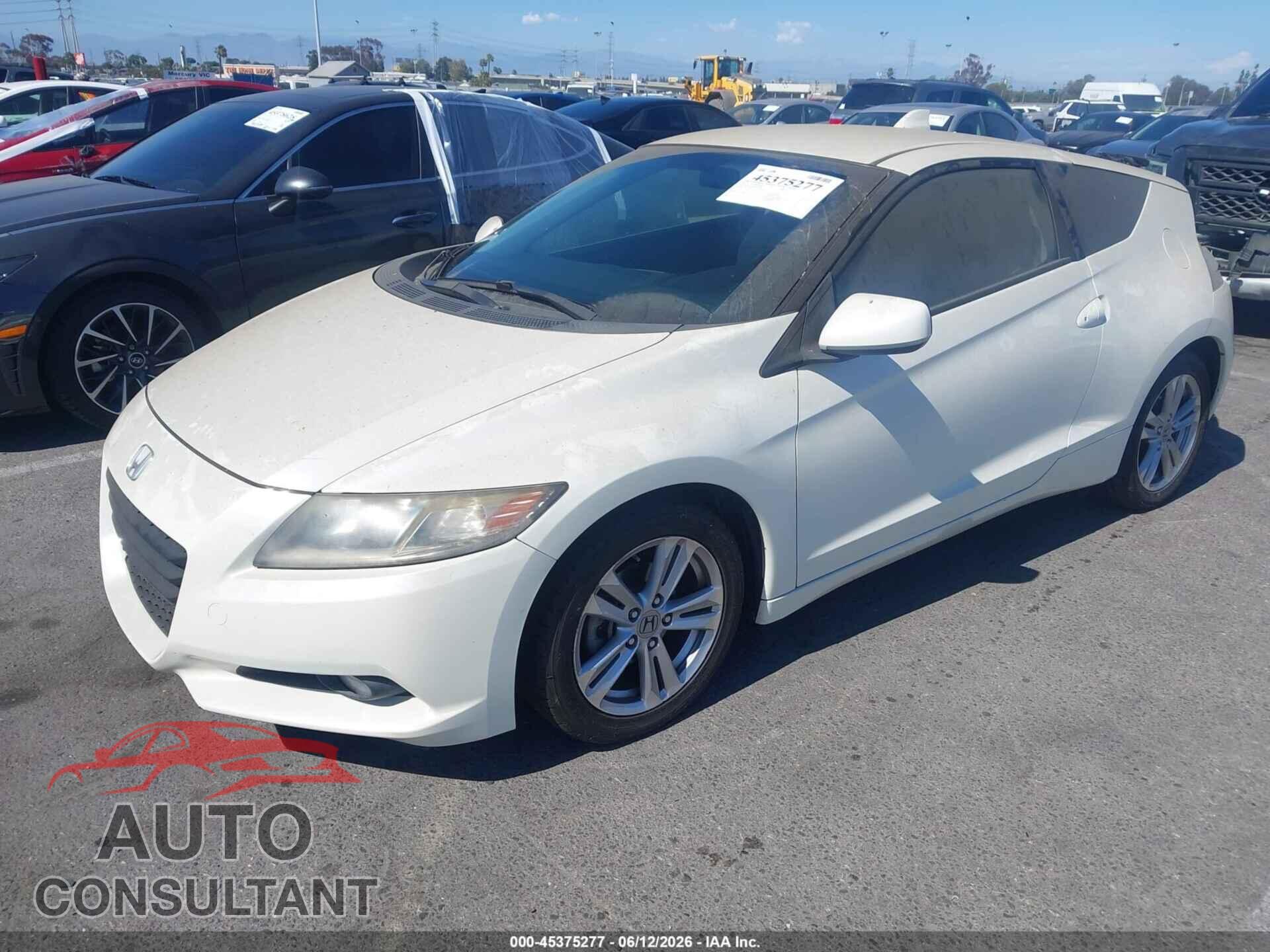 HONDA CR-Z 2012 - JHMZF1D63CS005176