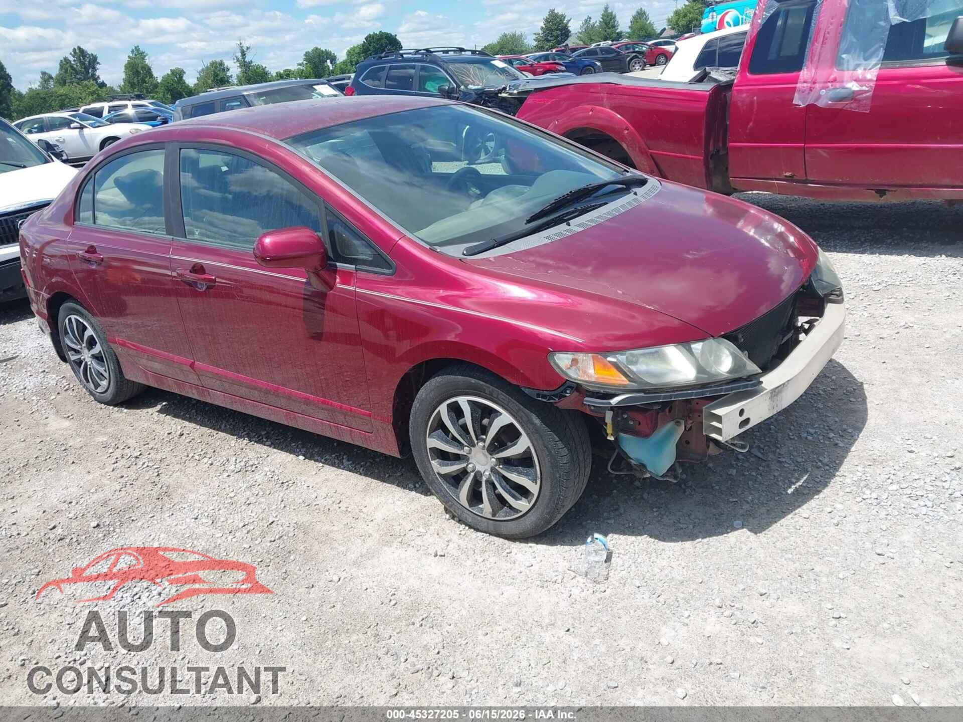 HONDA CIVIC 2009 - 19XFA16519E014607