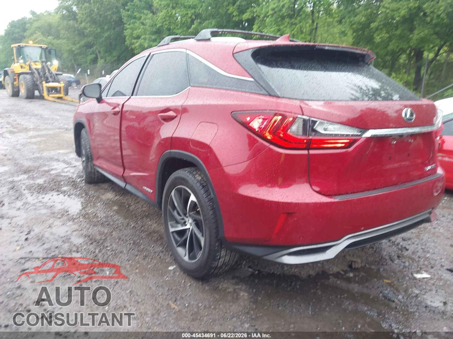 LEXUS RX 450H 2017 - 2T2BGMCA6HC012165