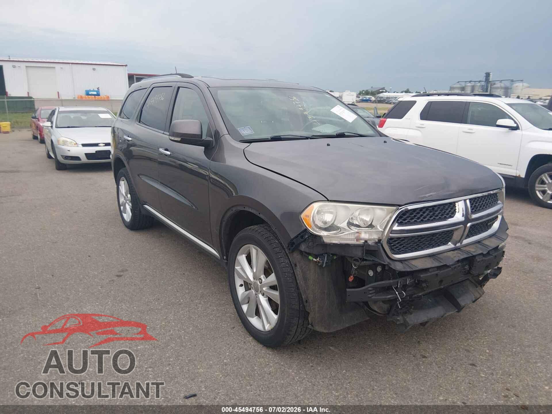 DODGE DURANGO 2013 - 1C4RDJDG2DC699029
