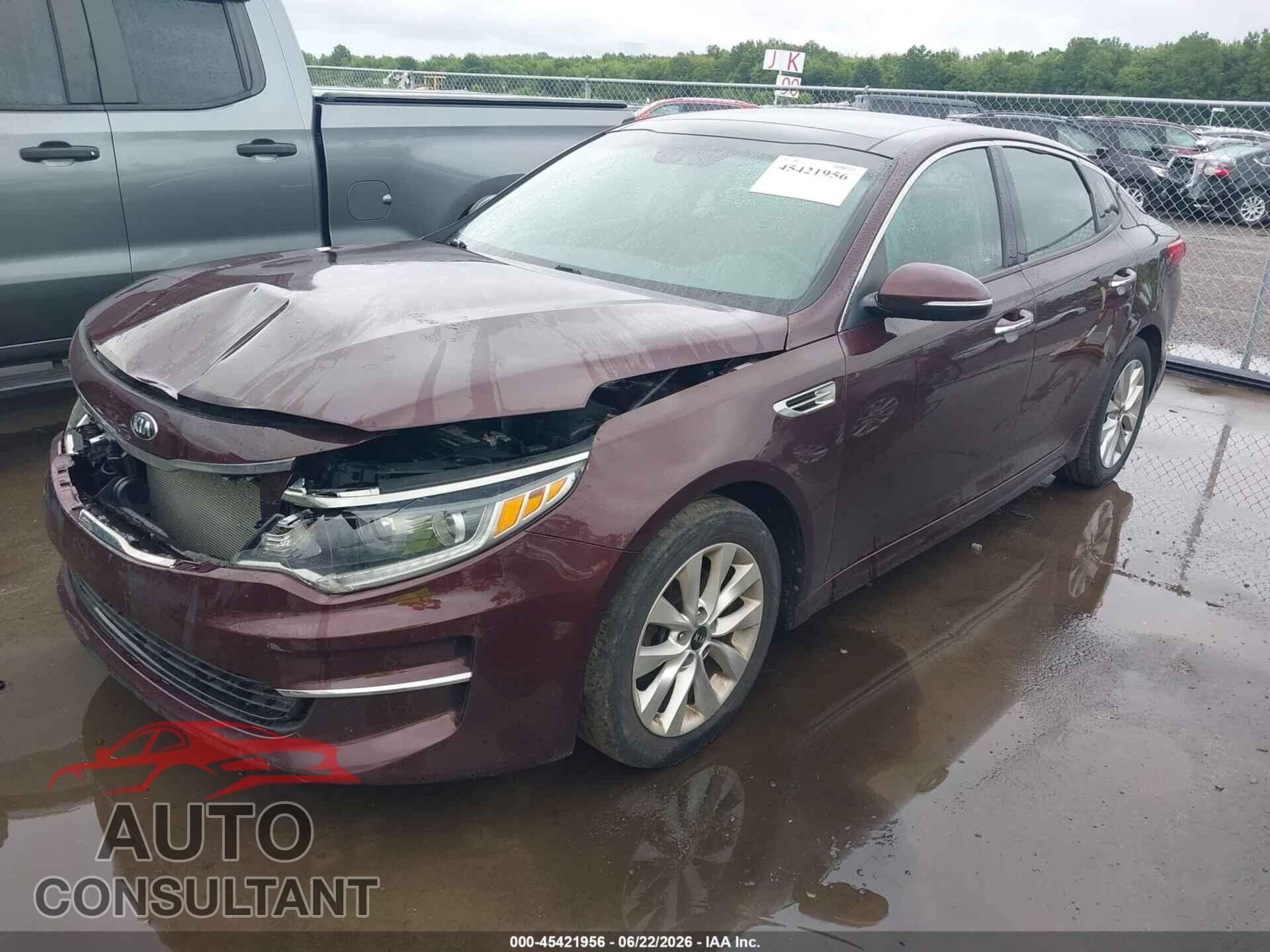 KIA OPTIMA 2018 - 5XXGU4L32JG260822