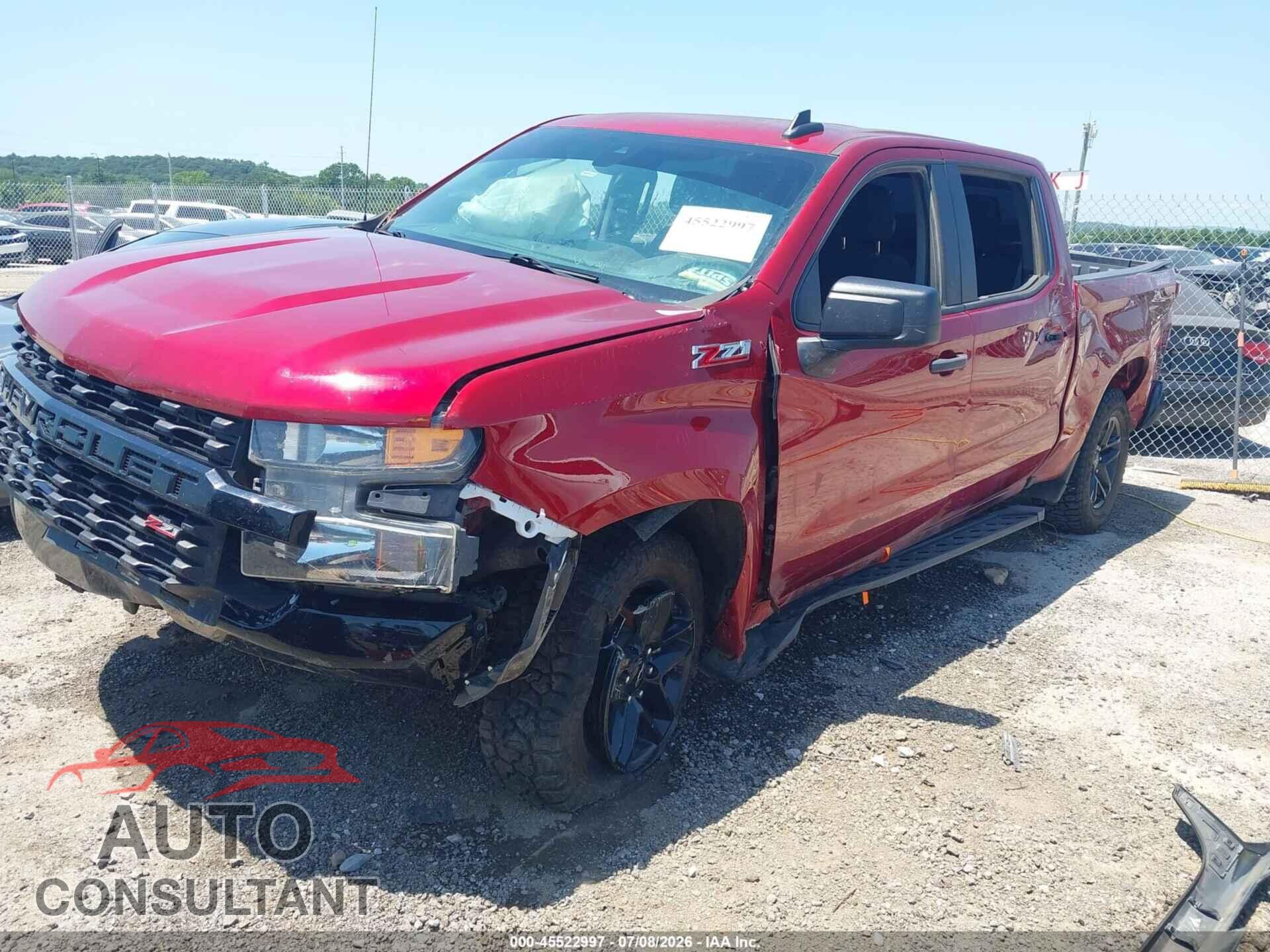 CHEVROLET SILVERADO 1500 2021 - 3GCPYCEF4MG397235