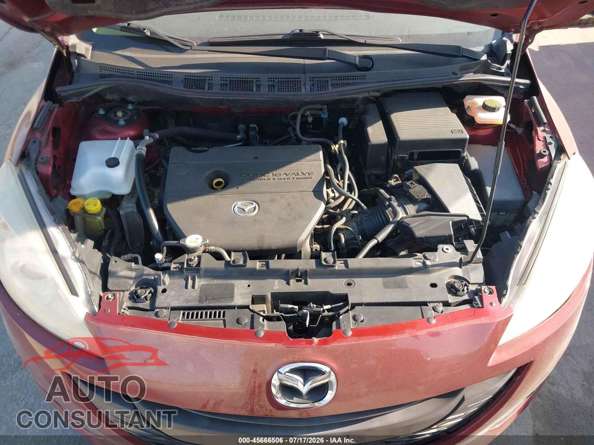 MAZDA MAZDA5 2012 - JM1CW2BL0C0118892