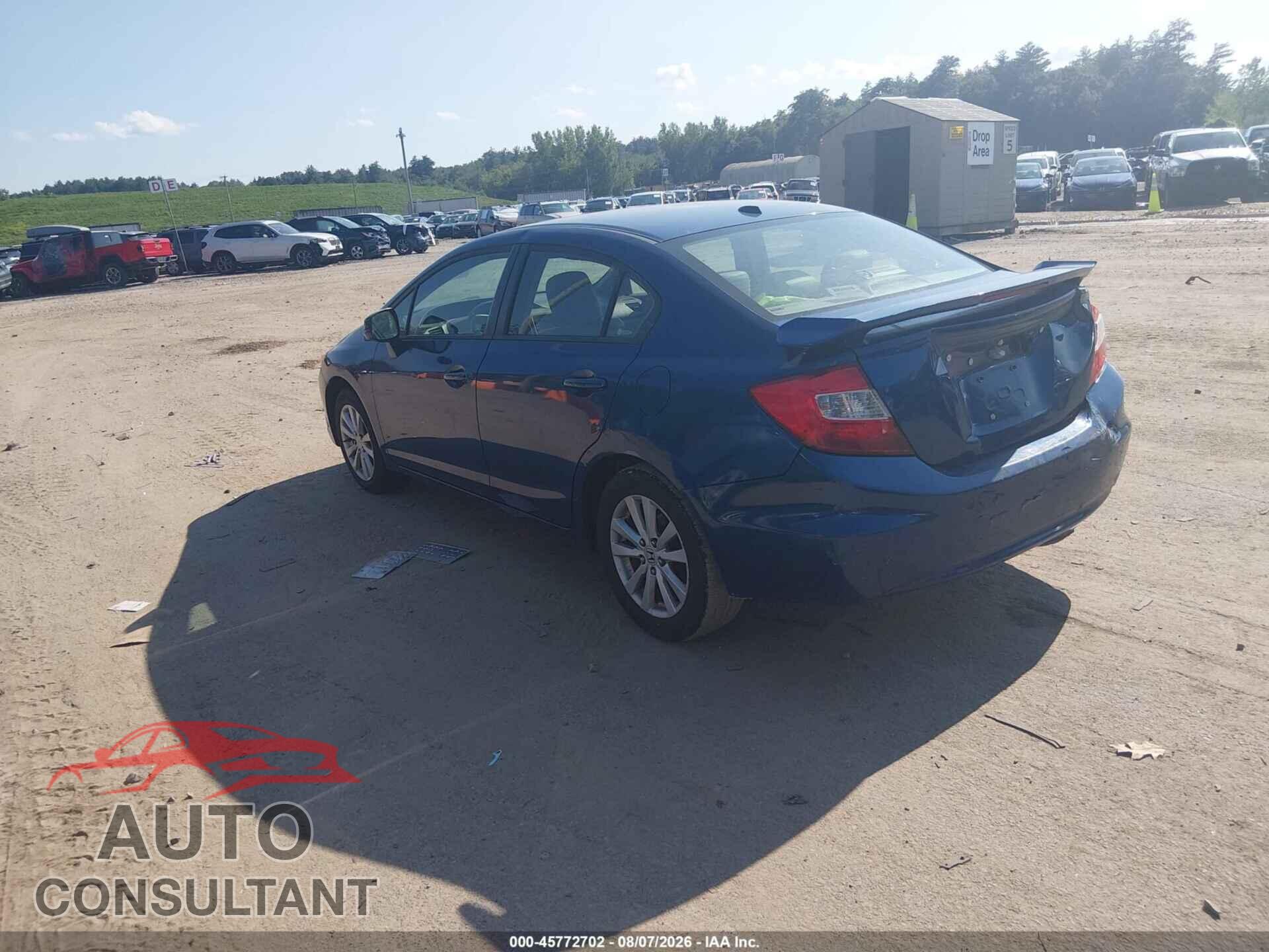 HONDA CIVIC 2012 - 2HGFB2F96CH506889