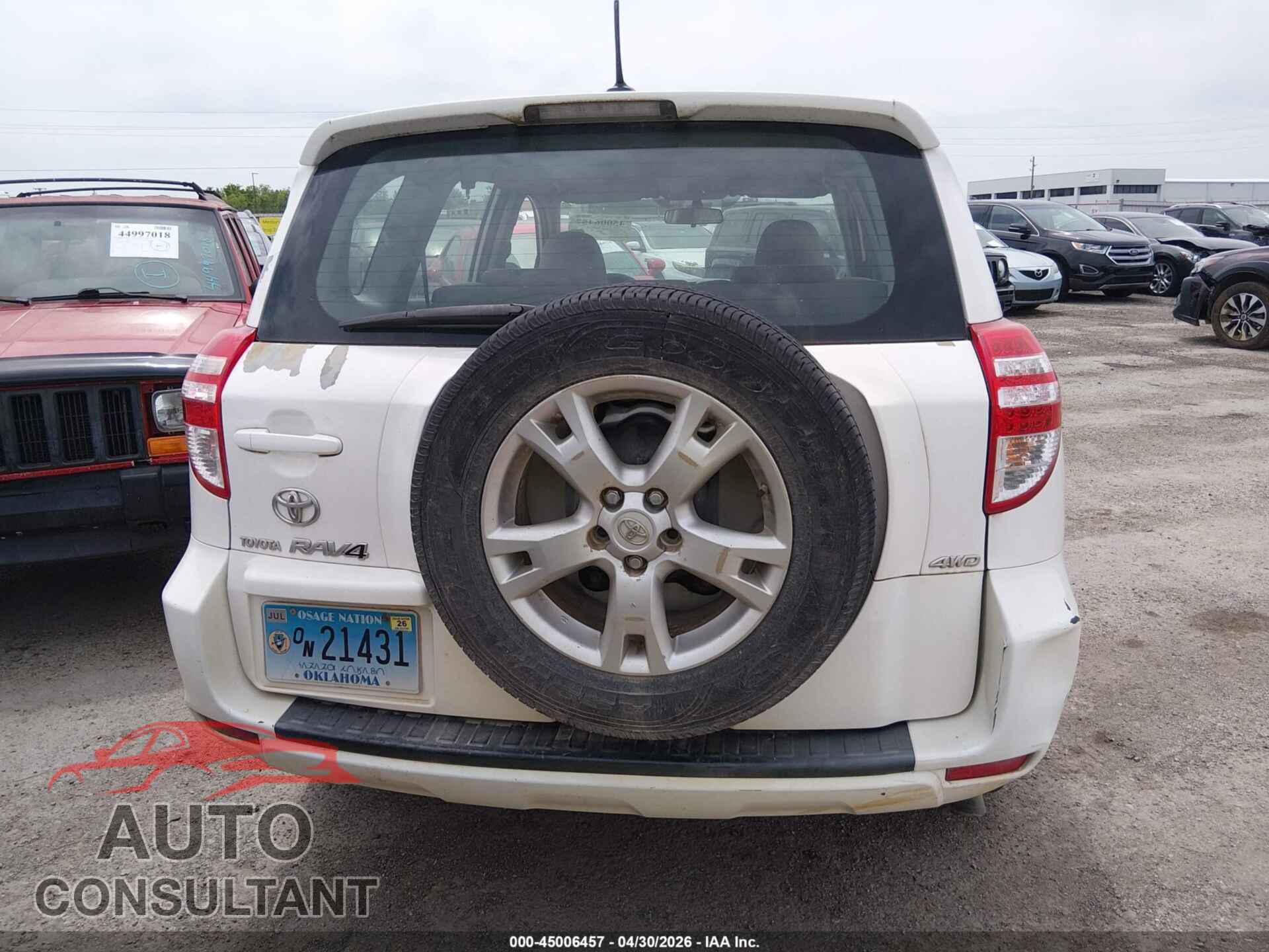 TOYOTA RAV4 2010 - 2T3BF4DV6AW059295