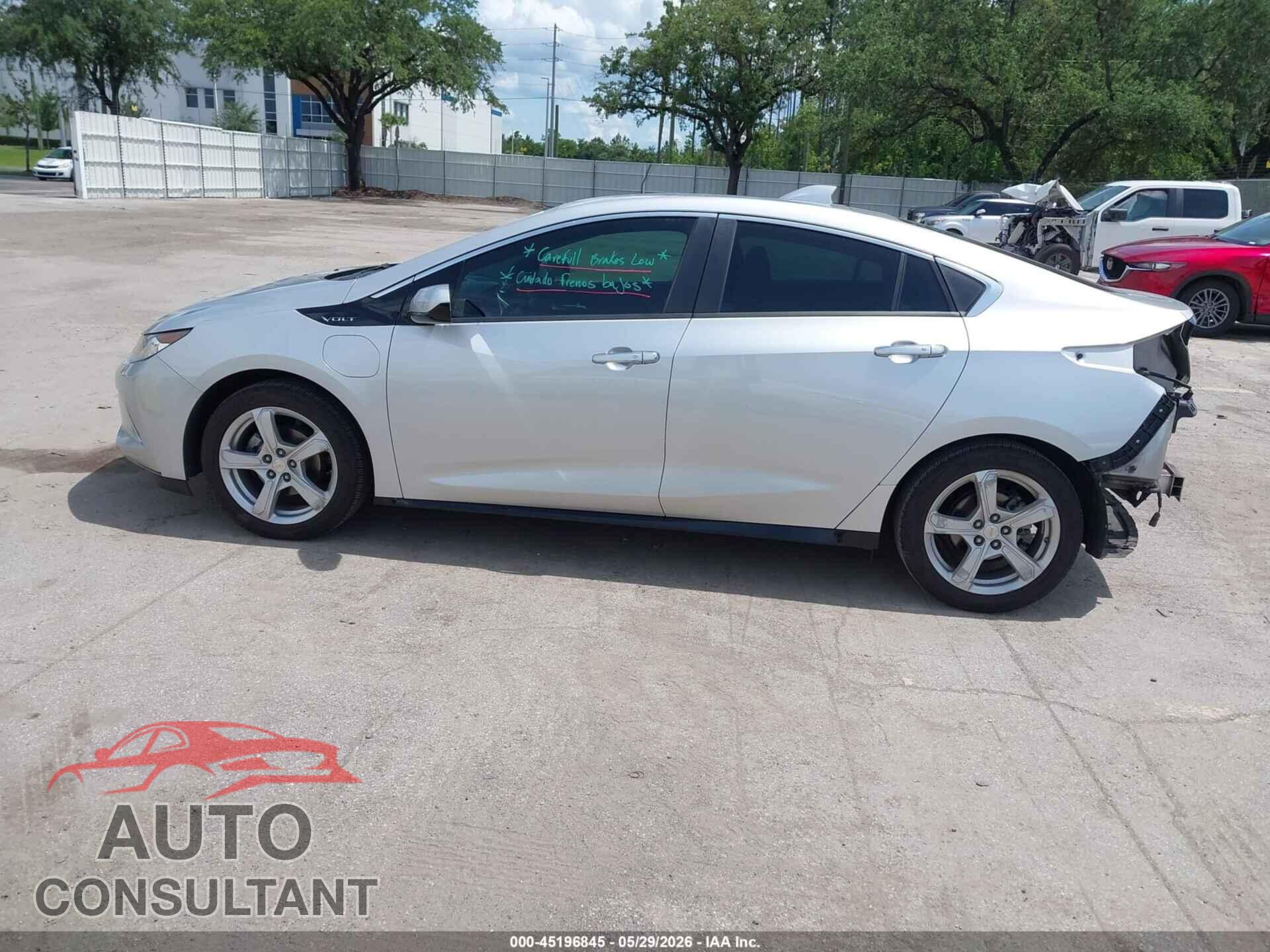 CHEVROLET VOLT 2017 - 1G1RA6S55HU103556
