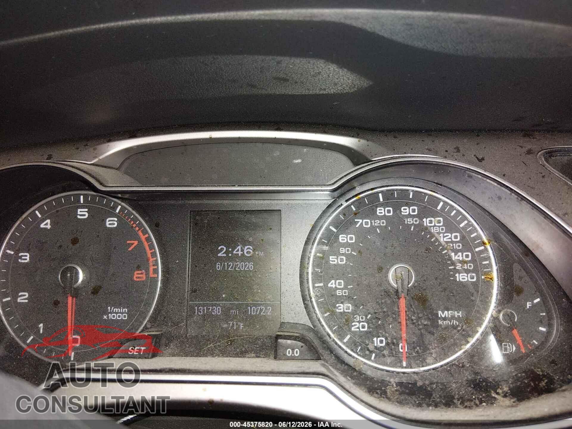 AUDI A4 2013 - WAUFFAFL2DN004430