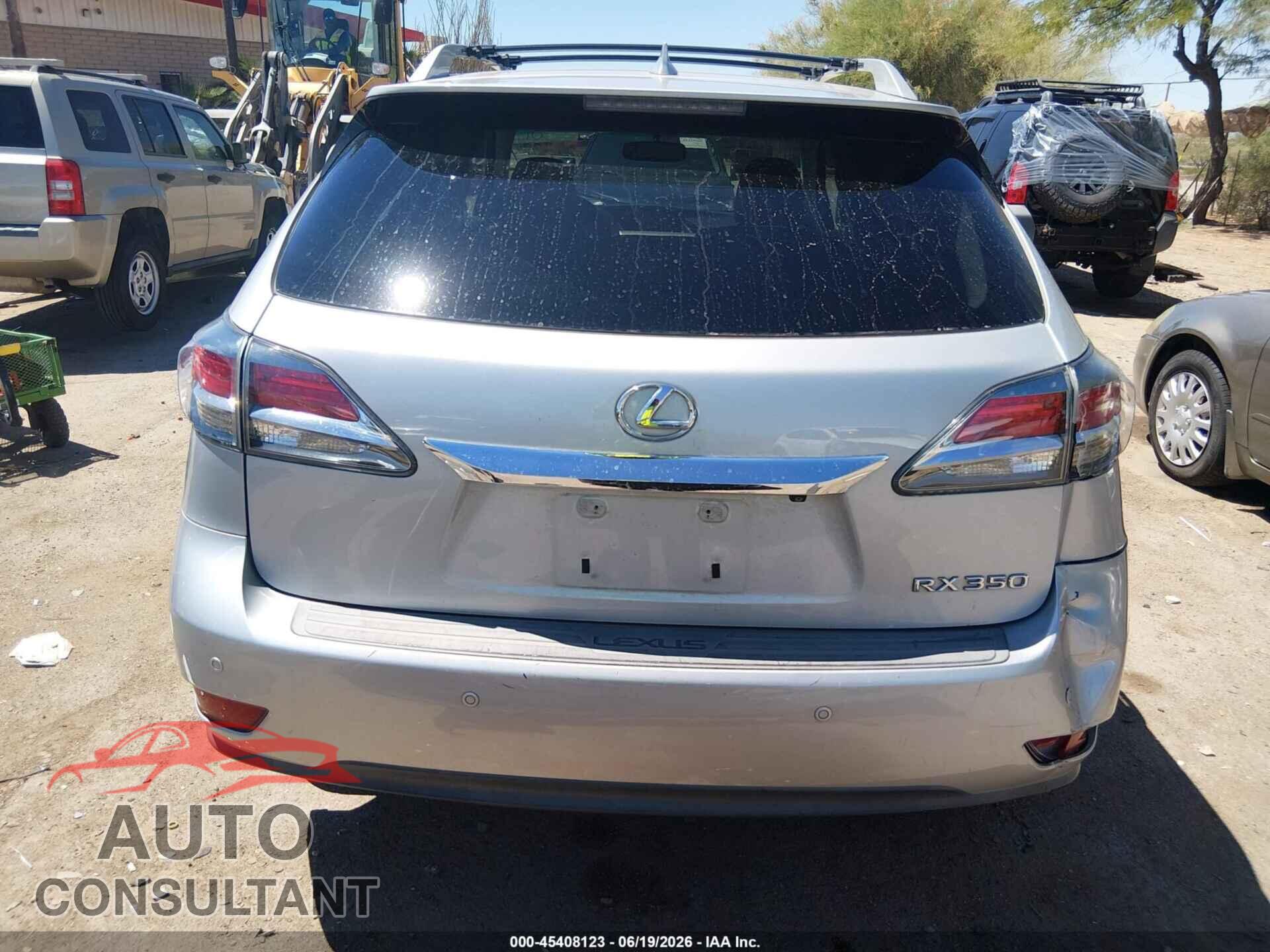 LEXUS RX 350 2015 - 2T2ZK1BA6FC202087