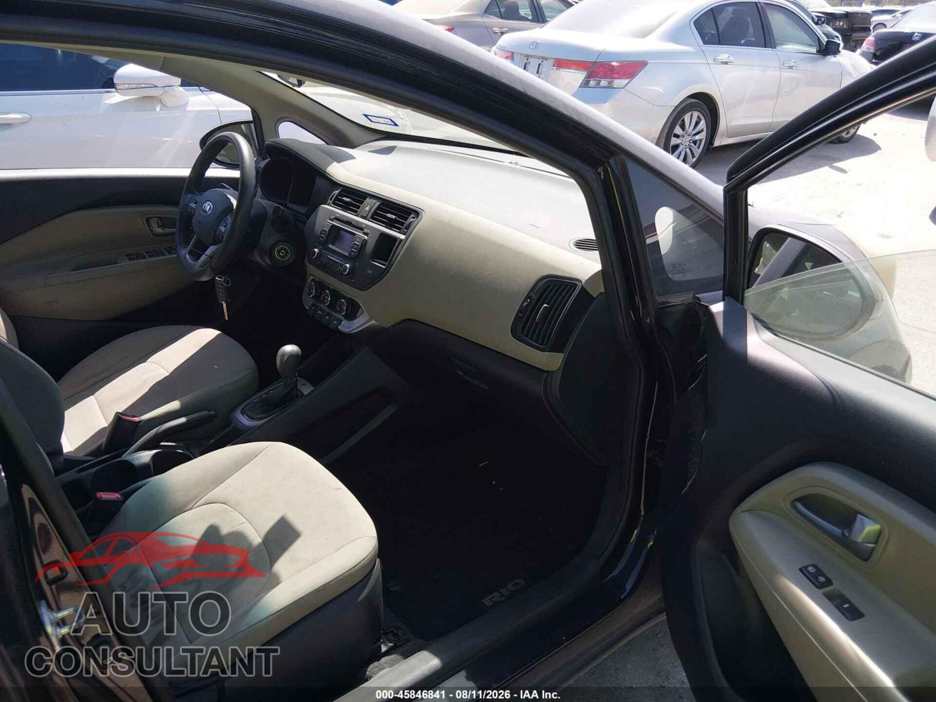 KIA RIO 2014 - KNADM4A31E6349501