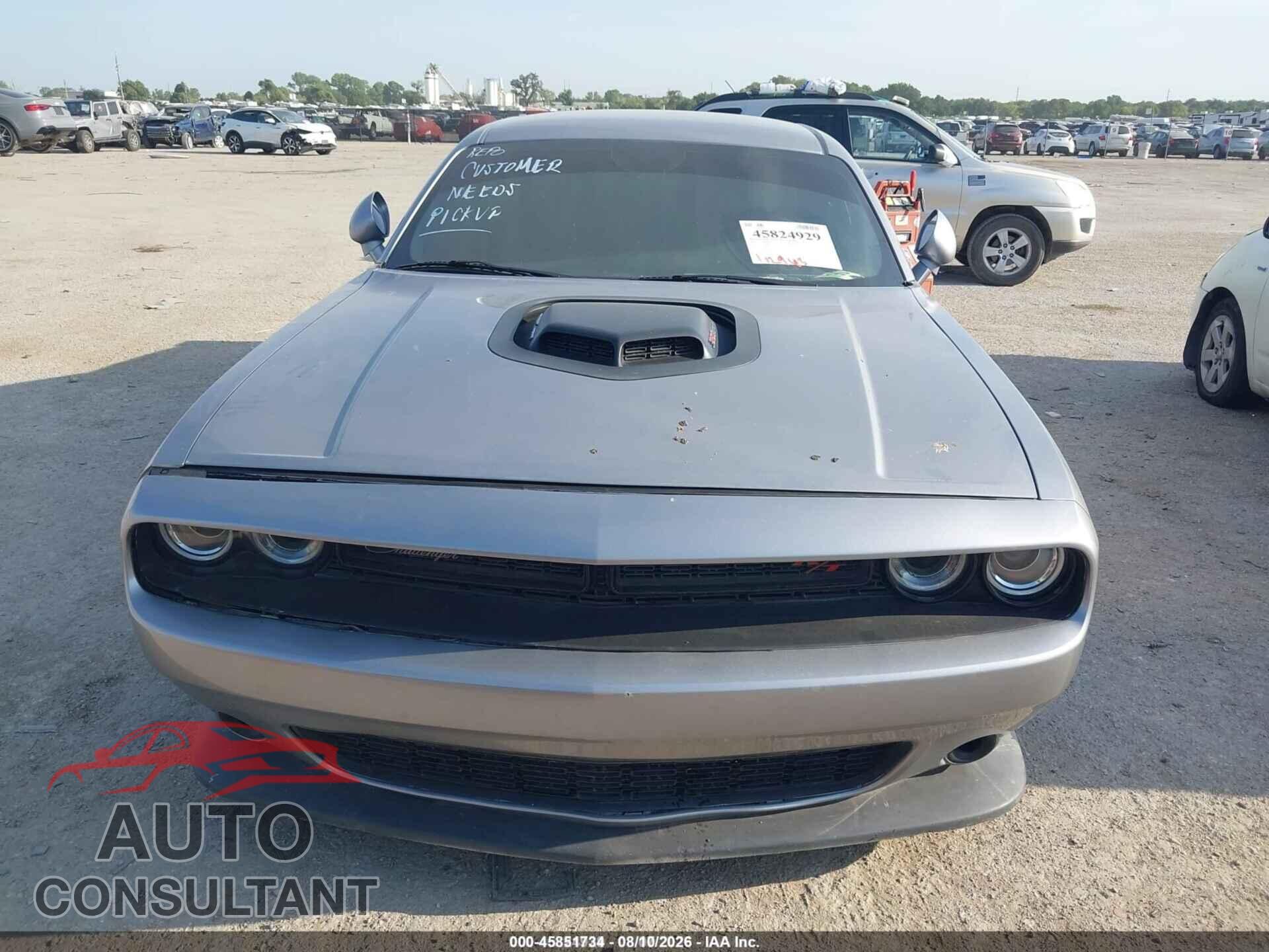 DODGE CHALLENGER 2018 - 2C3CDZFJ0JH212694