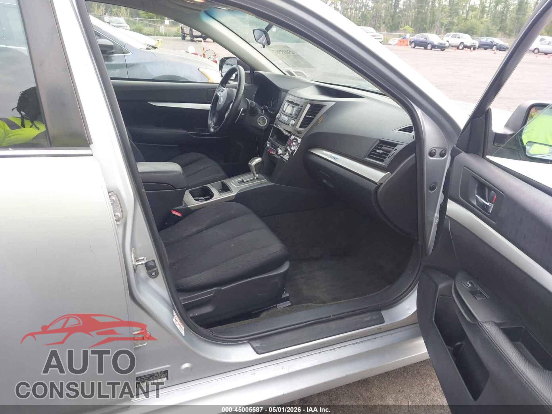 SUBARU LEGACY 2012 - 4S3BMBB61C3038897
