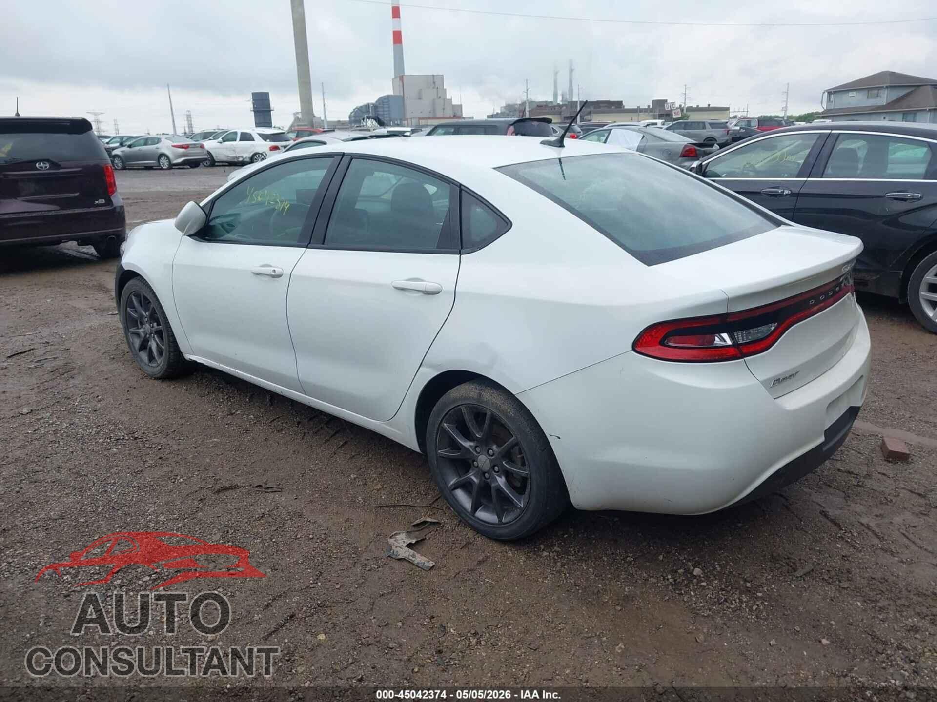 DODGE DART 2016 - 1C3CDFAA1GD533686