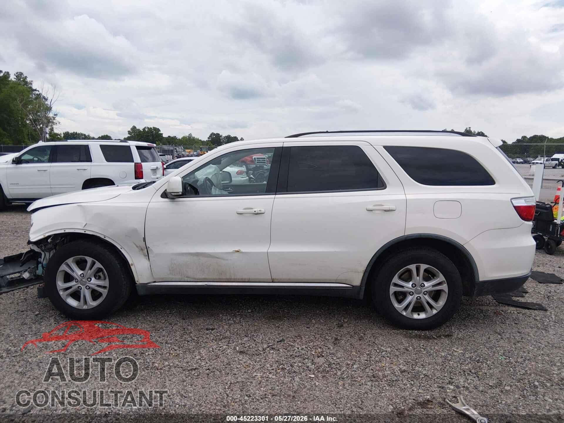 DODGE DURANGO 2011 - 1D4RD4GG0BC598455