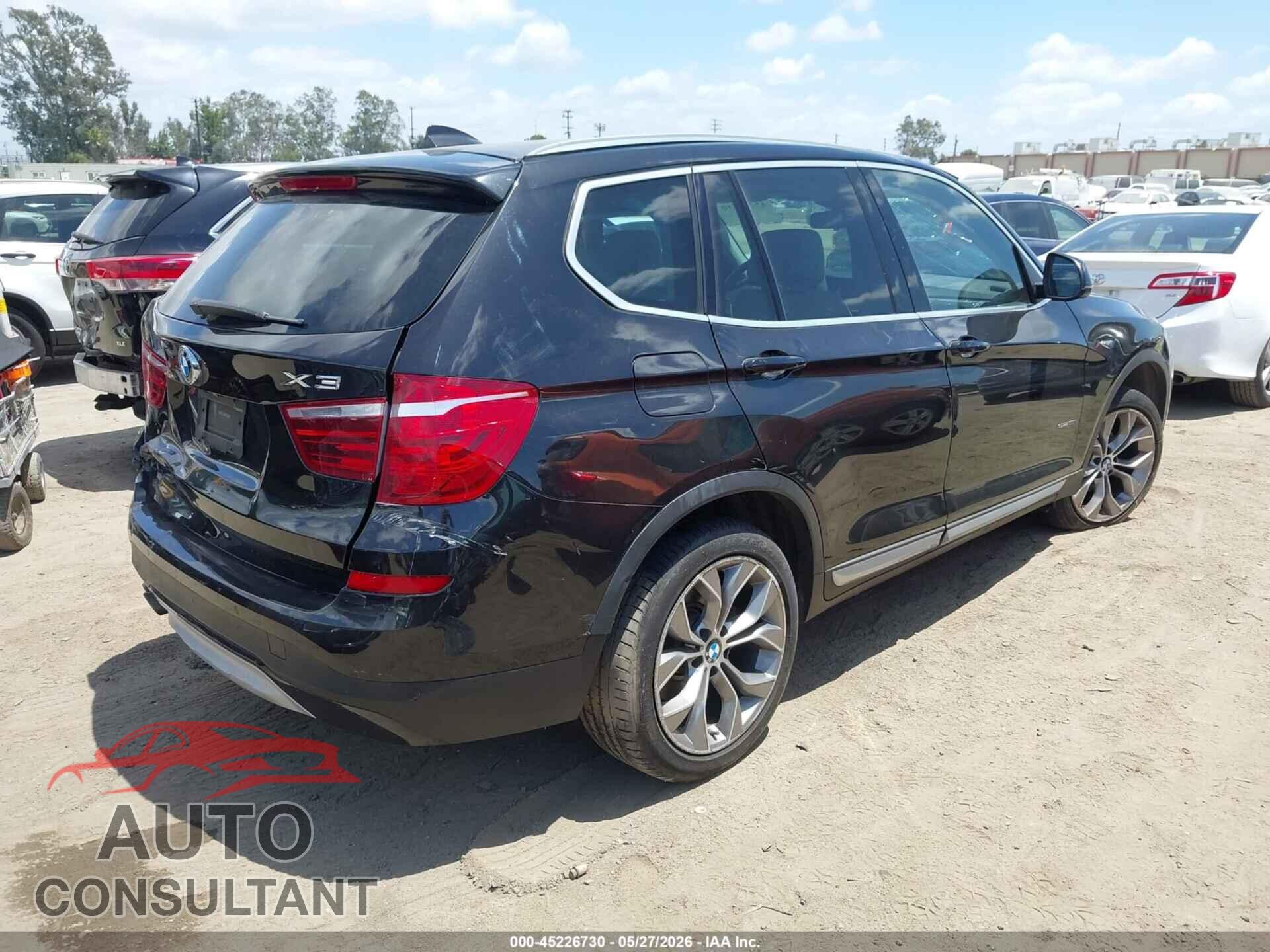 BMW X3 2017 - 5UXWZ7C30H0V87602