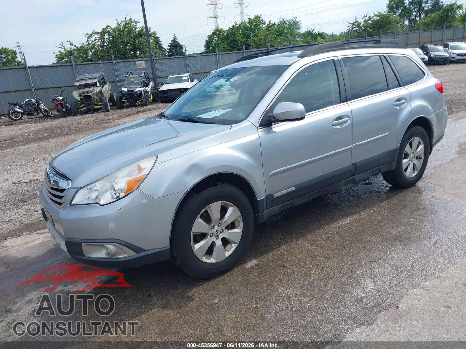 SUBARU OUTBACK 2012 - 4S4BRCKC8C3237261