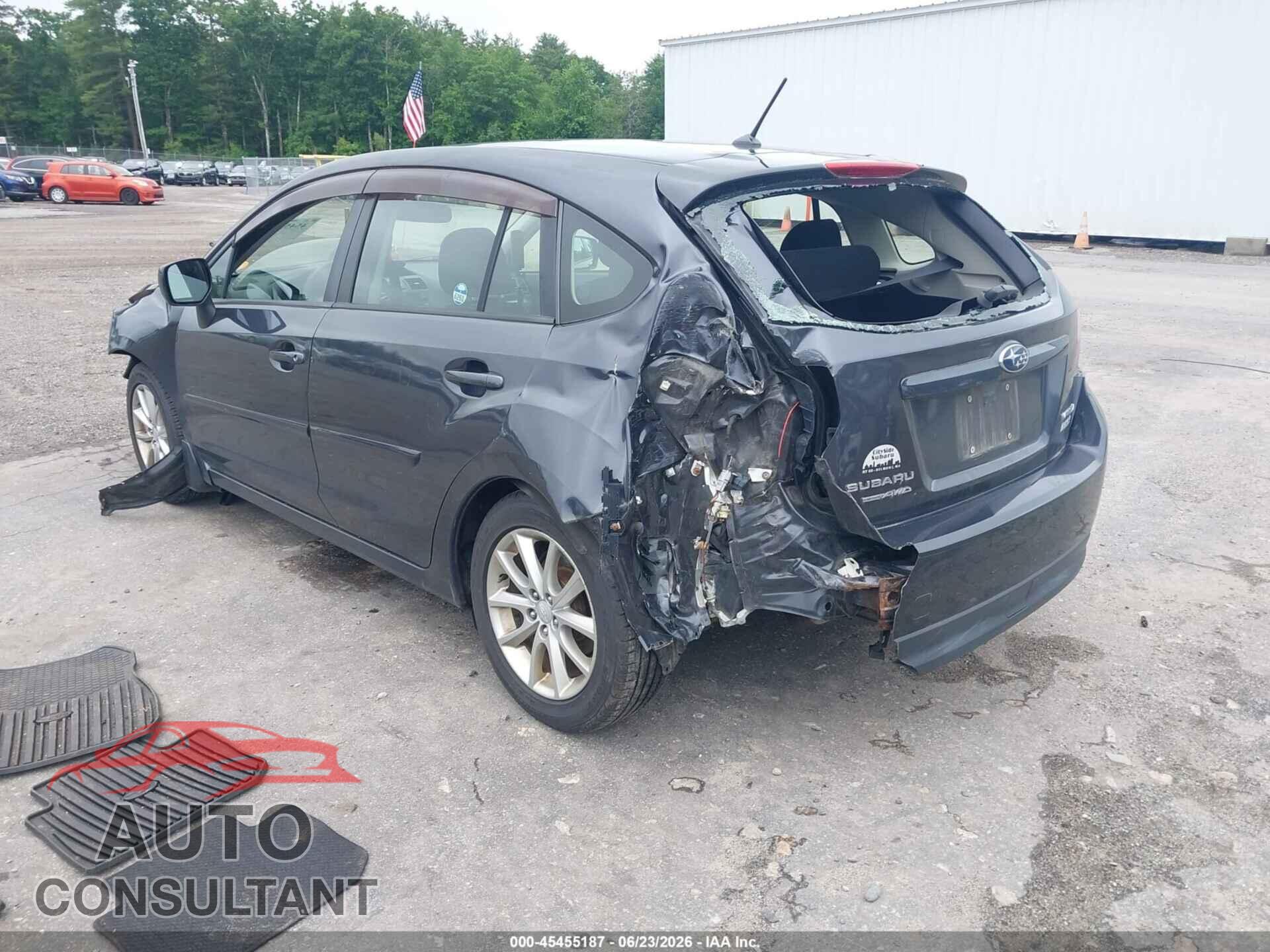 SUBARU IMPREZA 2012 - JF1GPAC68CH216559