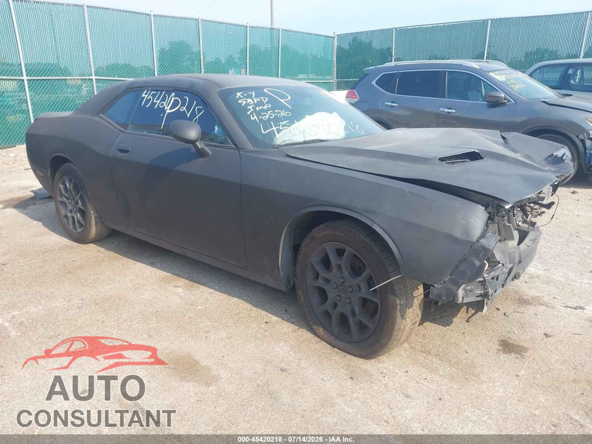 DODGE CHALLENGER 2017 - 2C3CDZGG8HH589335