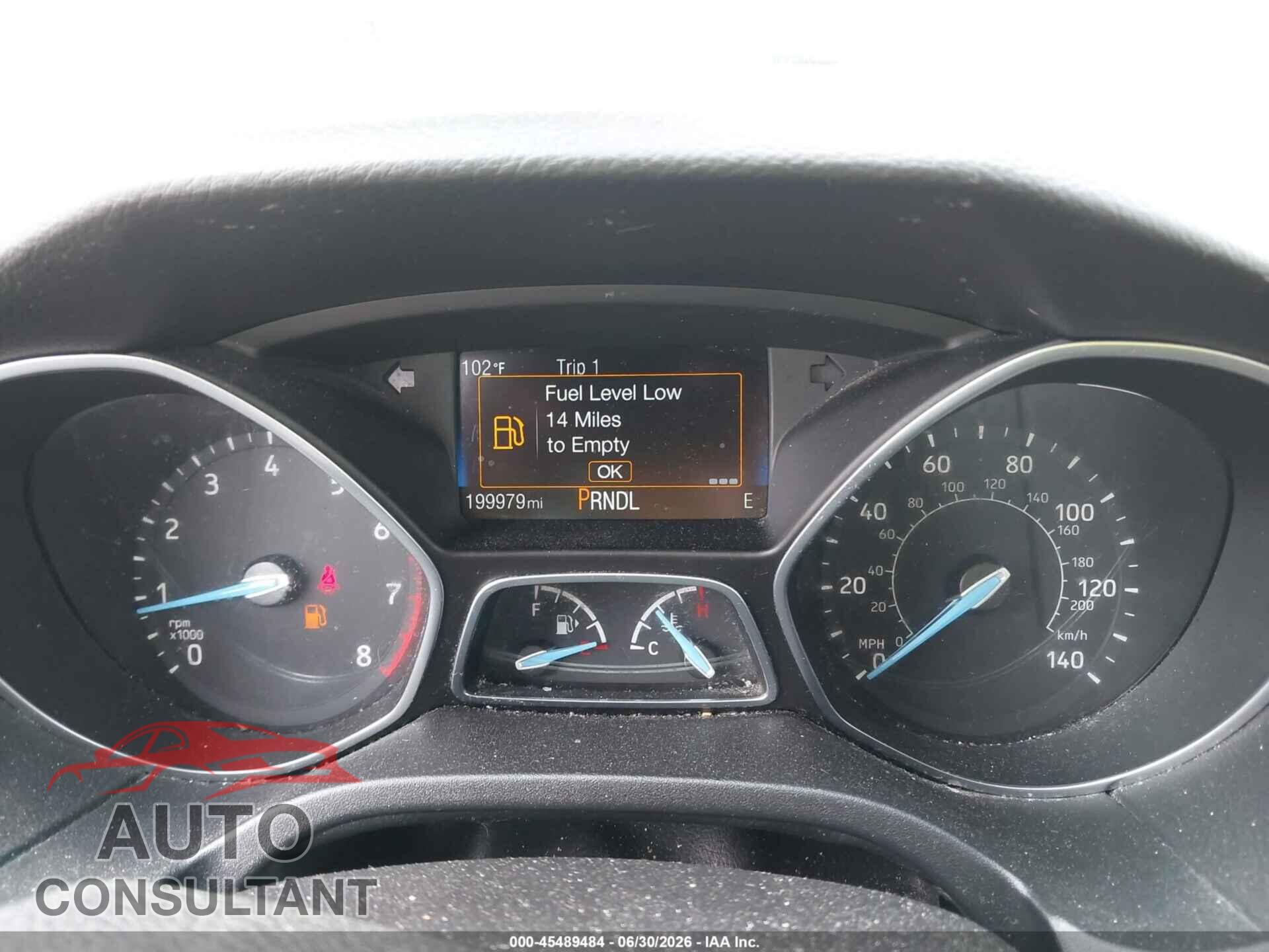FORD FOCUS 2018 - 1FADP3F25JL215631