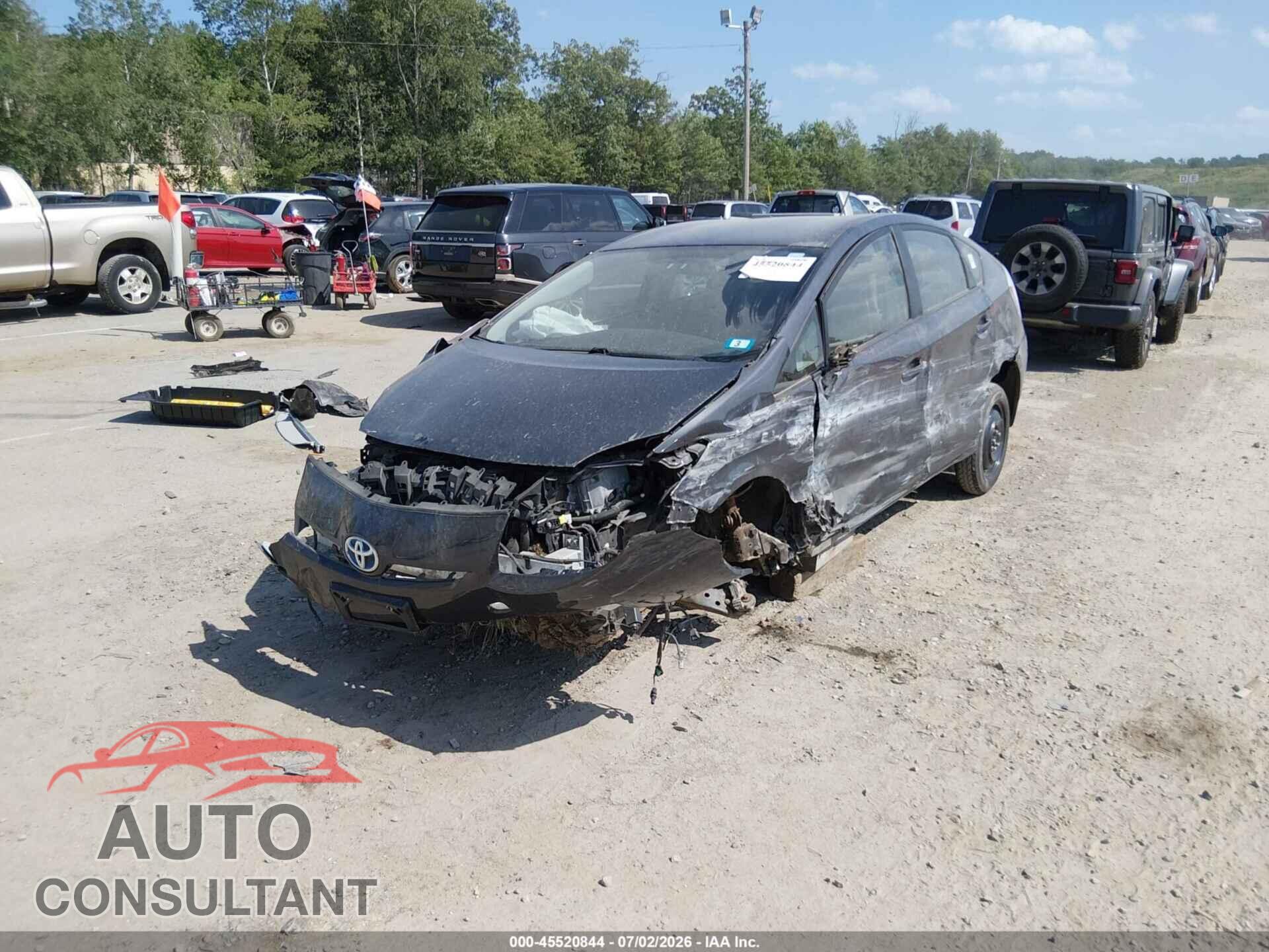 TOYOTA PRIUS 2011 - JTDKN3DU0B5364868