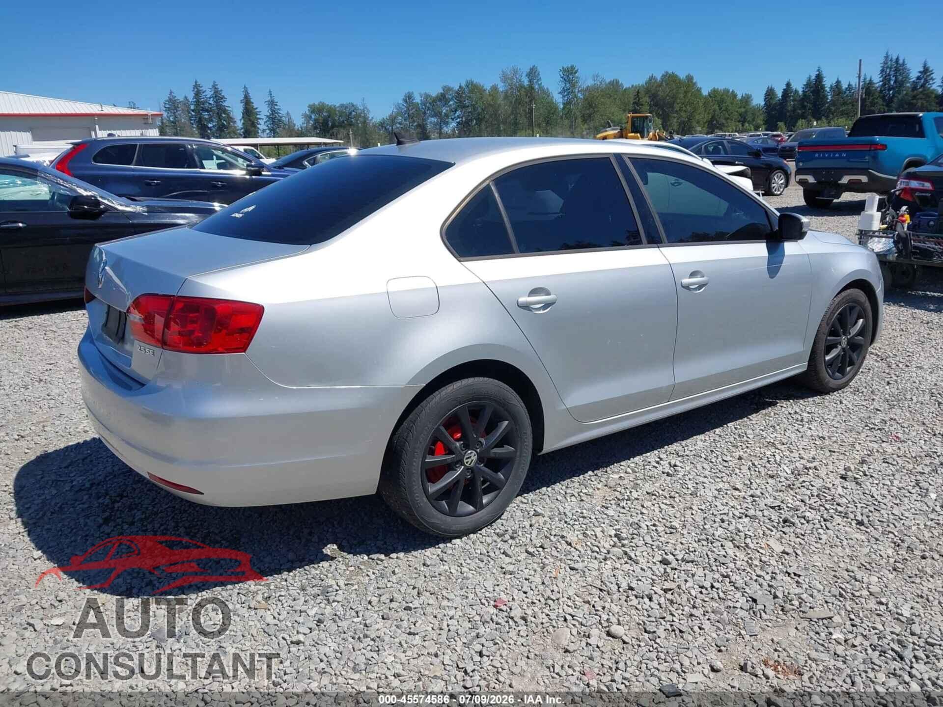 VOLKSWAGEN JETTA 2012 - 3VWBP7AJ1CM031695