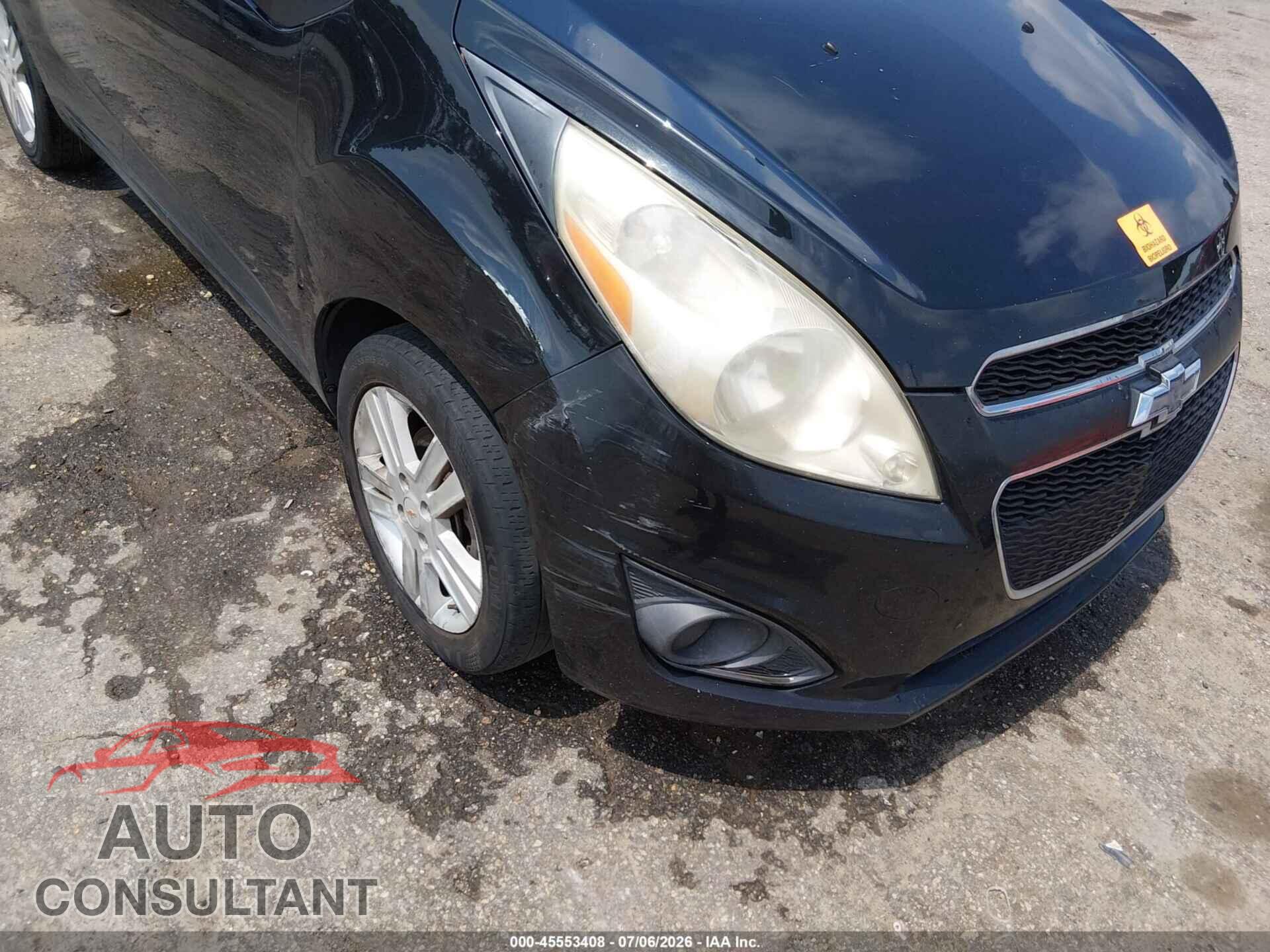 CHEVROLET SPARK 2013 - KL8CB6S93DC597065