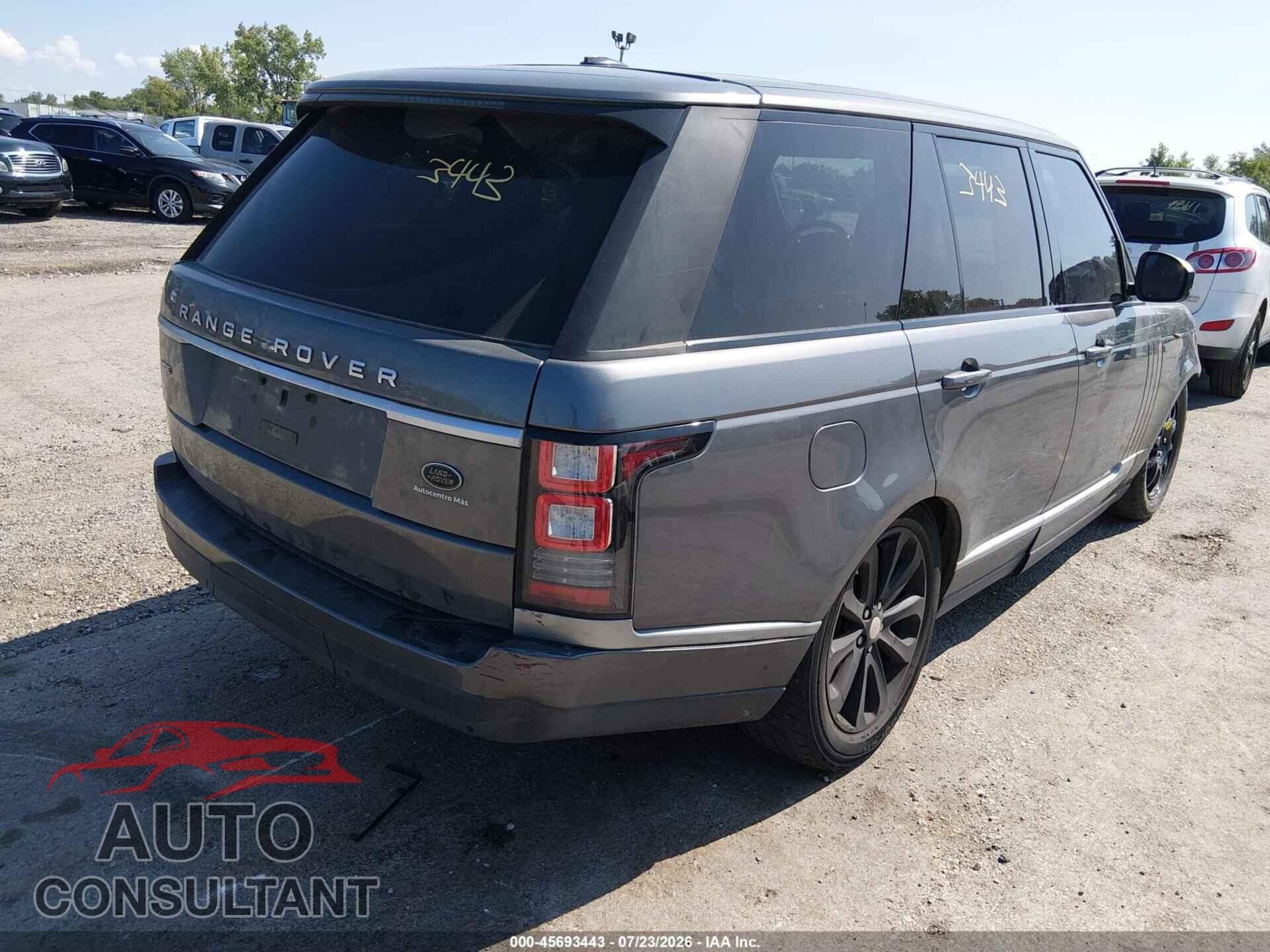 LAND ROVER RANGE ROVER 2014 - SALGS2WF1EA182141