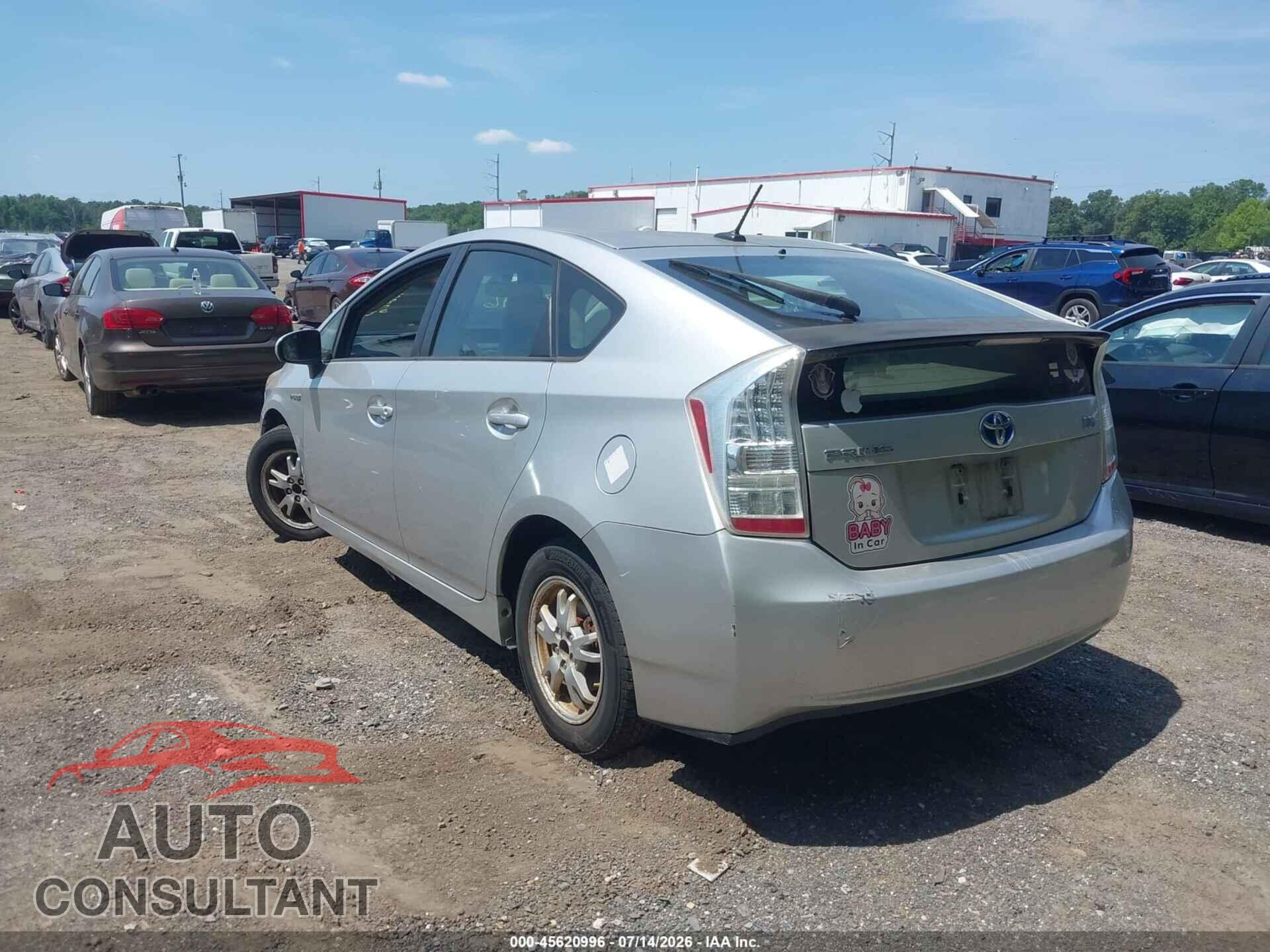 TOYOTA PRIUS 2010 - JTDKN3DU8A0064409