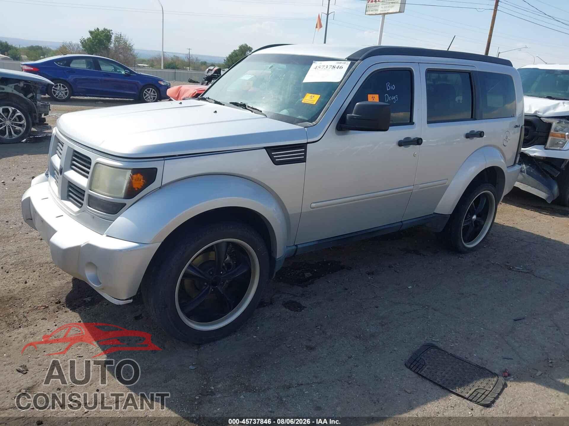 DODGE NITRO 2011 - 1D4PU4GX3BW590887