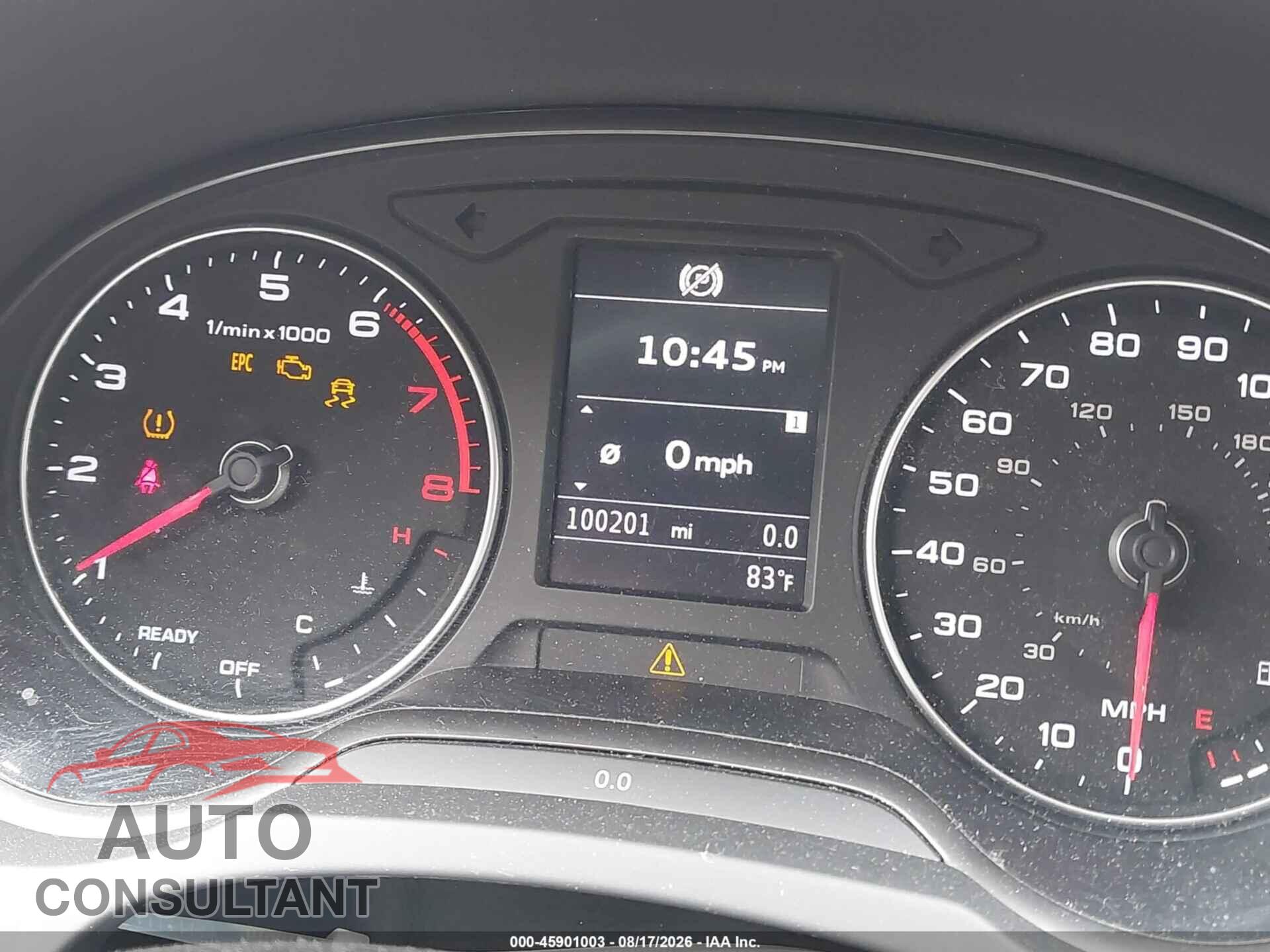 AUDI A3 2017 - WAUB8GFF3H1058029