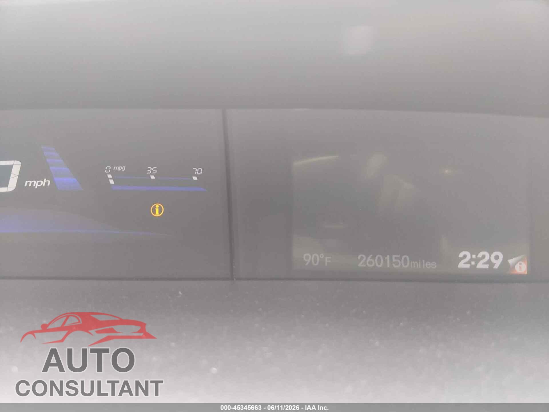 HONDA CIVIC 2013 - 19XFB2F55DE267196
