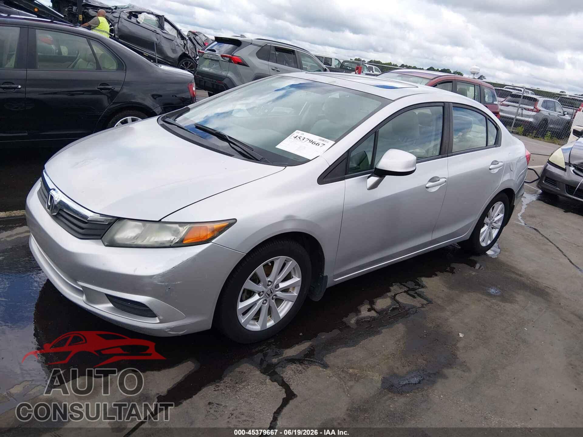 HONDA CIVIC 2012 - 2HGFB2F88CH319175