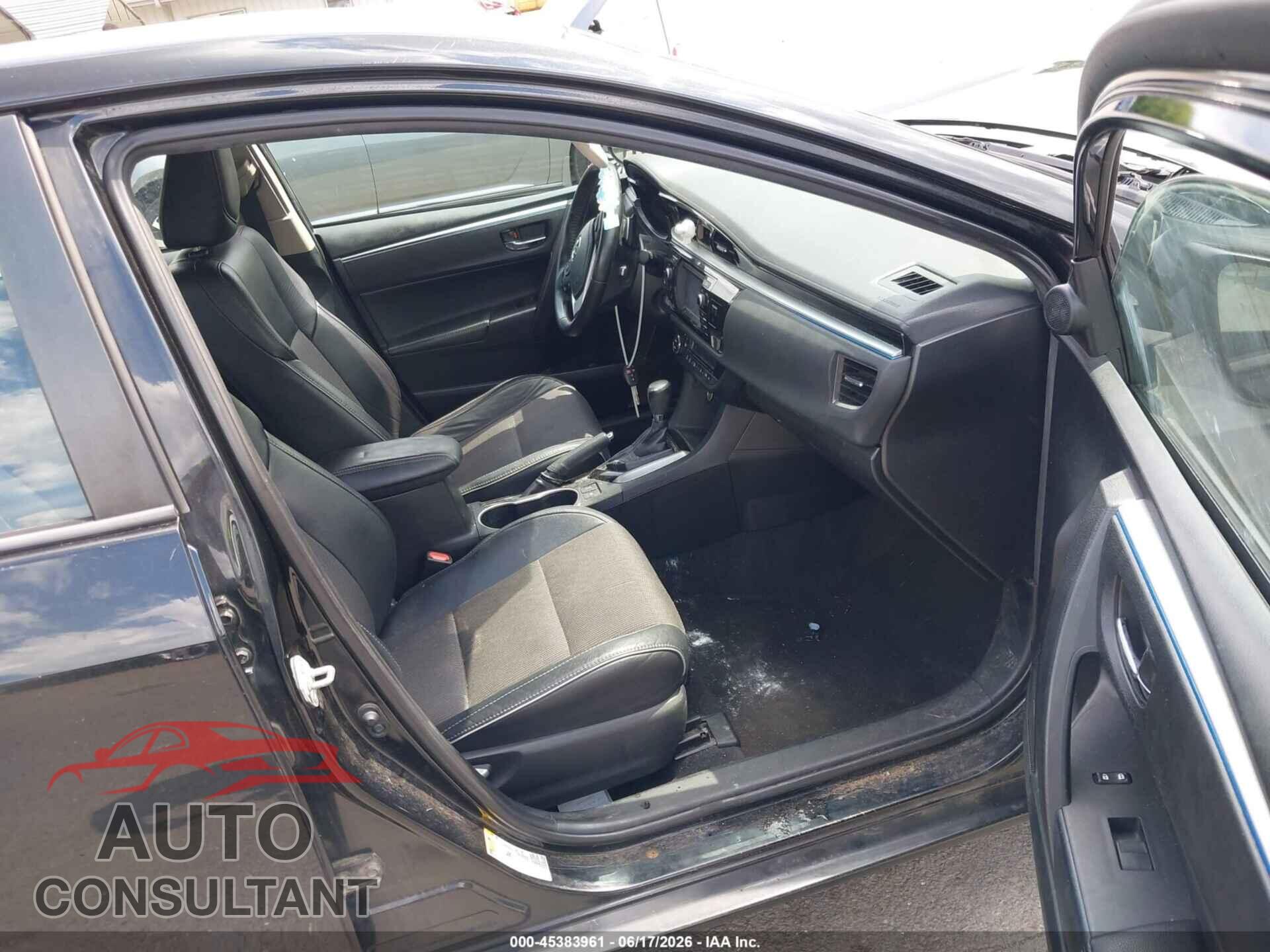TOYOTA COROLLA 2015 - 2T1BURHE5FC448041