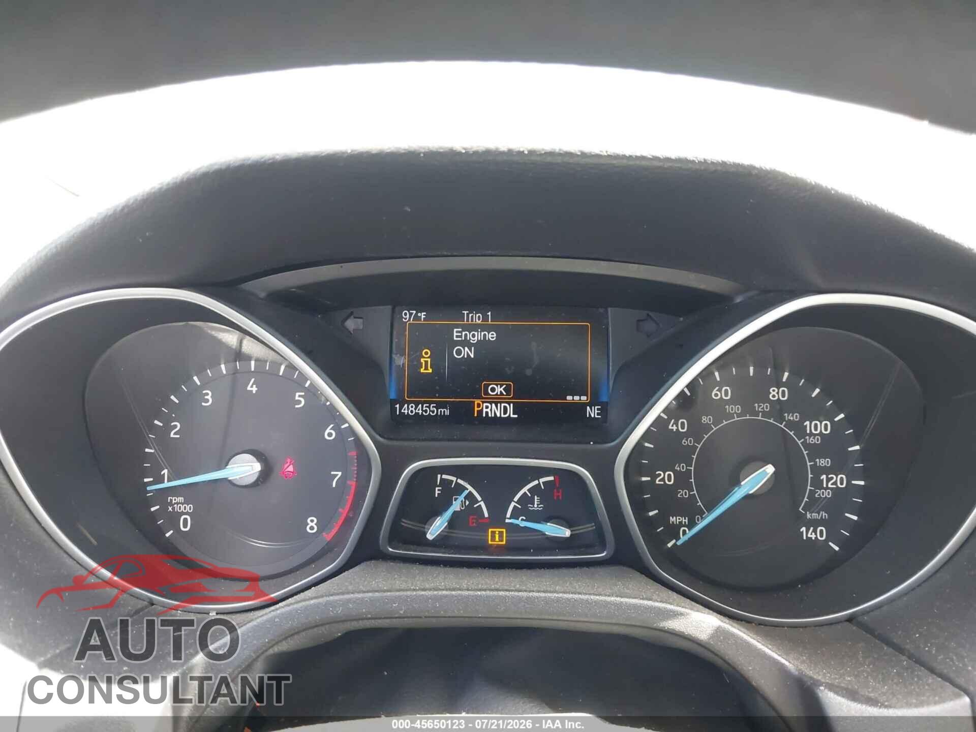 FORD FOCUS 2015 - 1FADP3K26FL370511