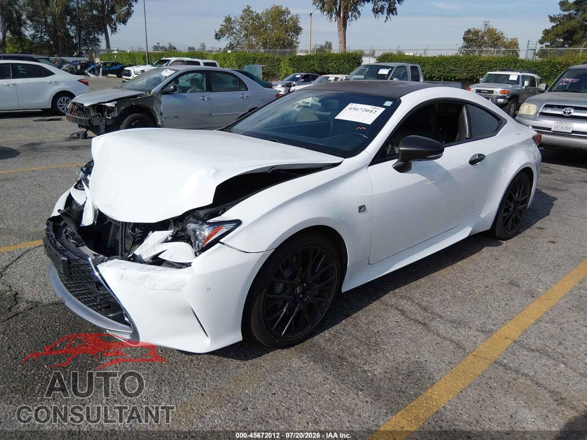LEXUS RC 350 2015 - JTHHE5BC4F5001395