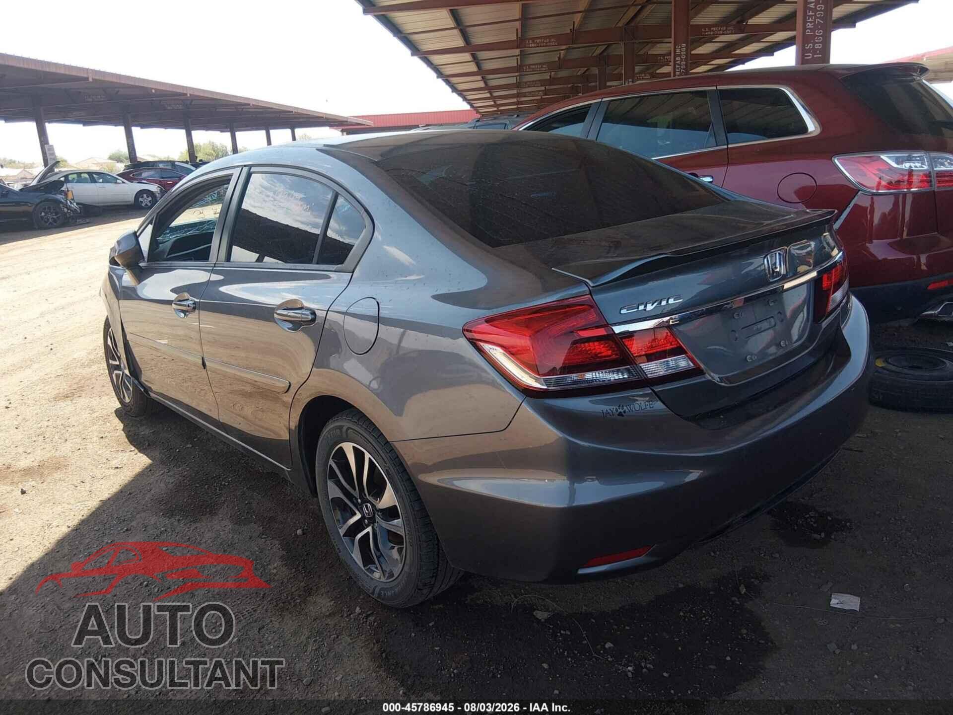HONDA CIVIC 2013 - 19XFB2F87DE037475